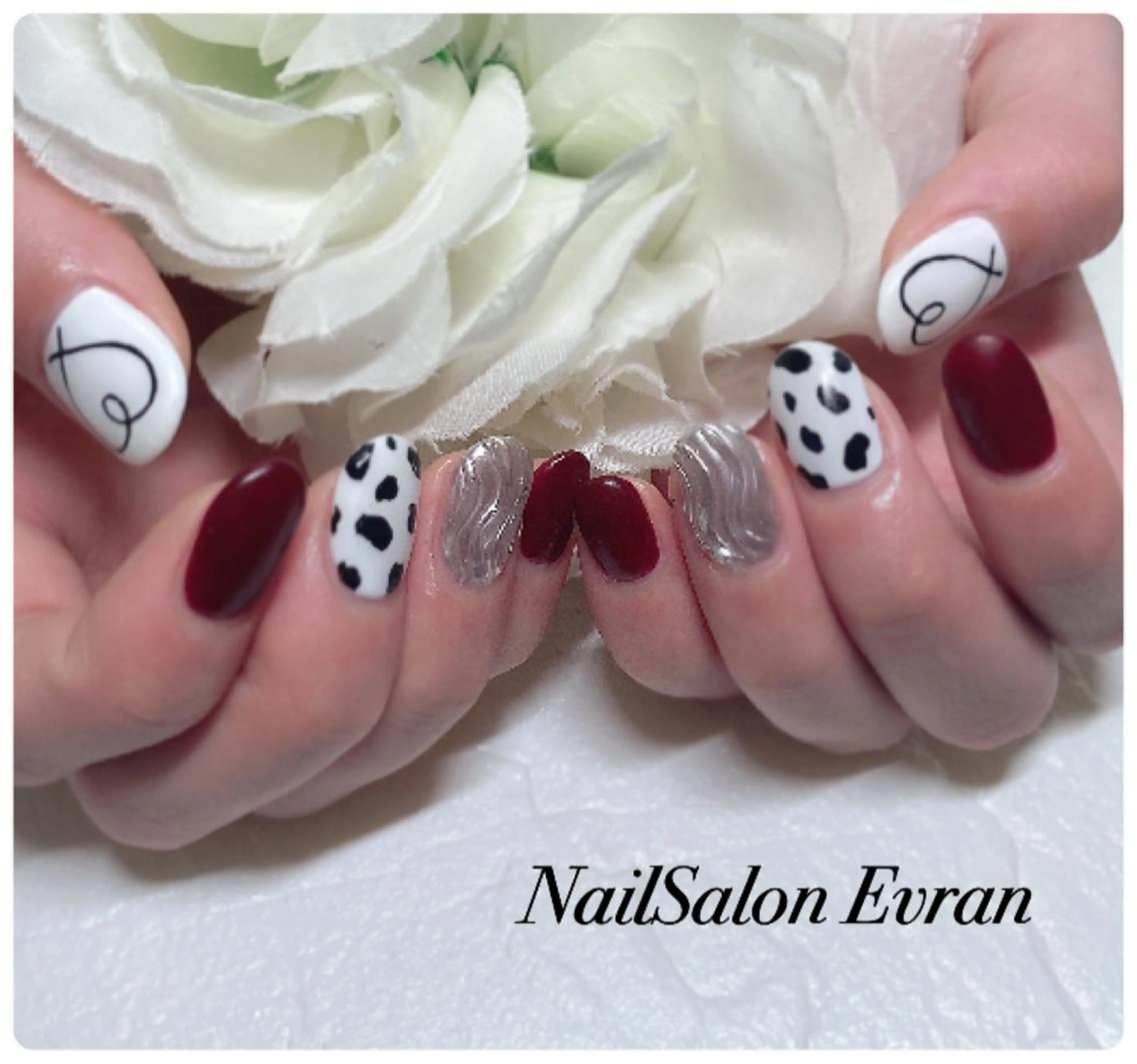 ネイル マットネイル Nail salon Evranのネイルデザイン