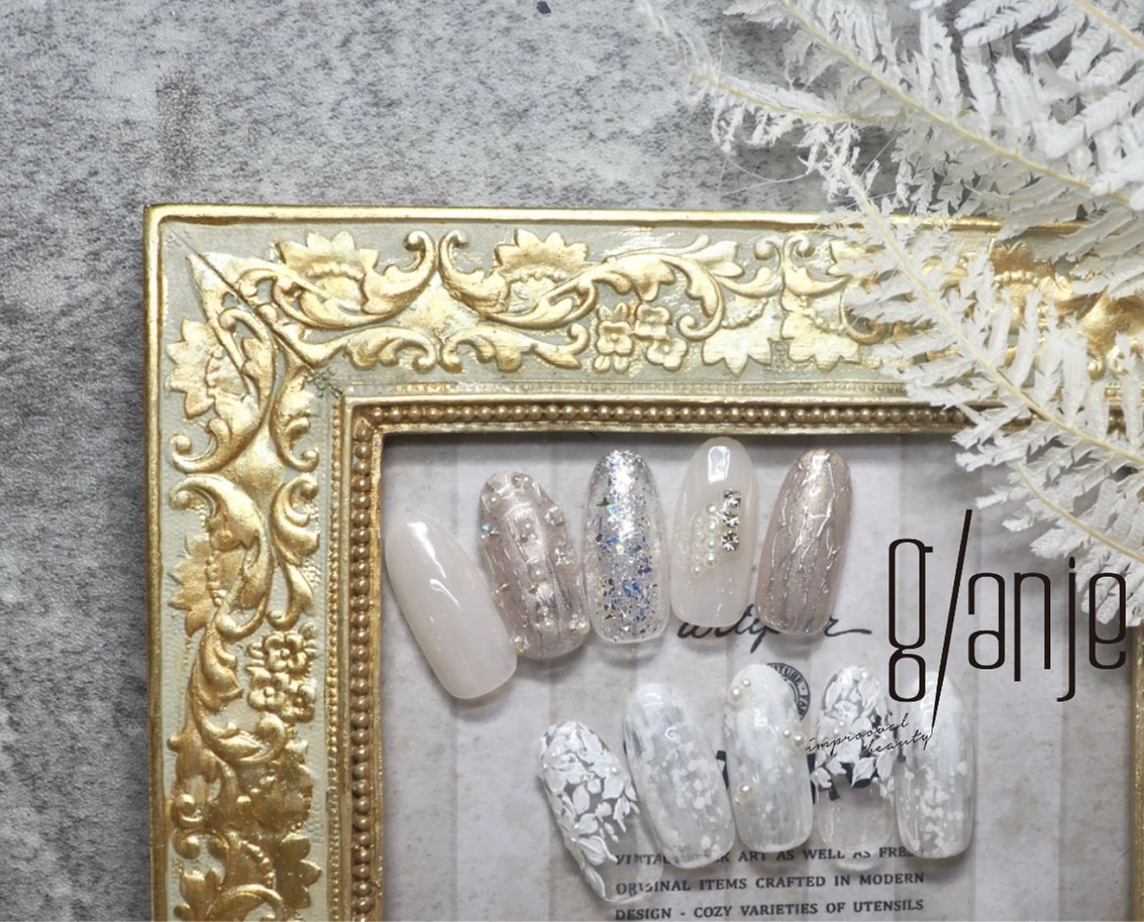 新規限定★こだわりブライダルネイル　付け替えオフ代無料の写真