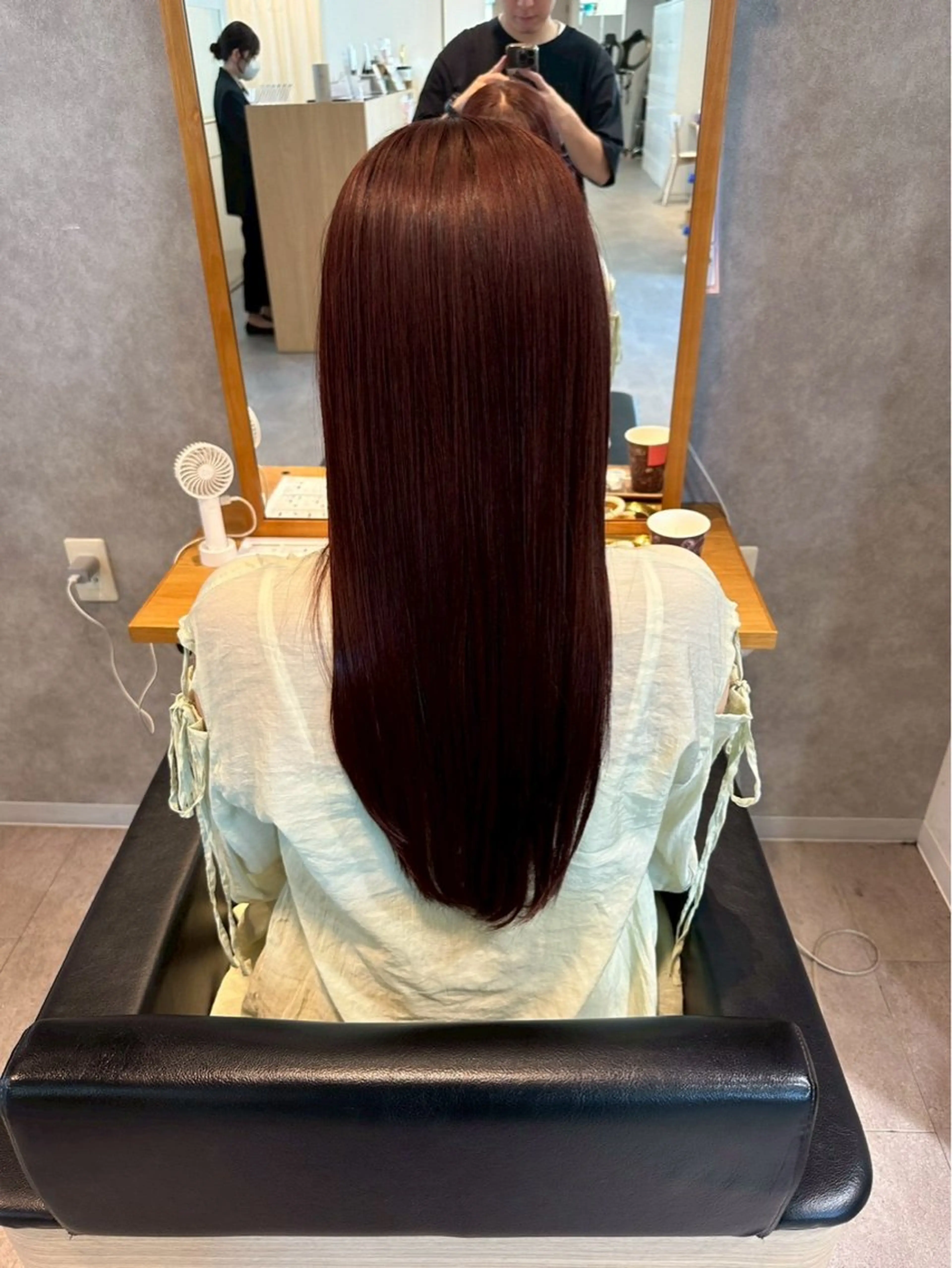 ロング 秋山 空澄のヘアスタイル