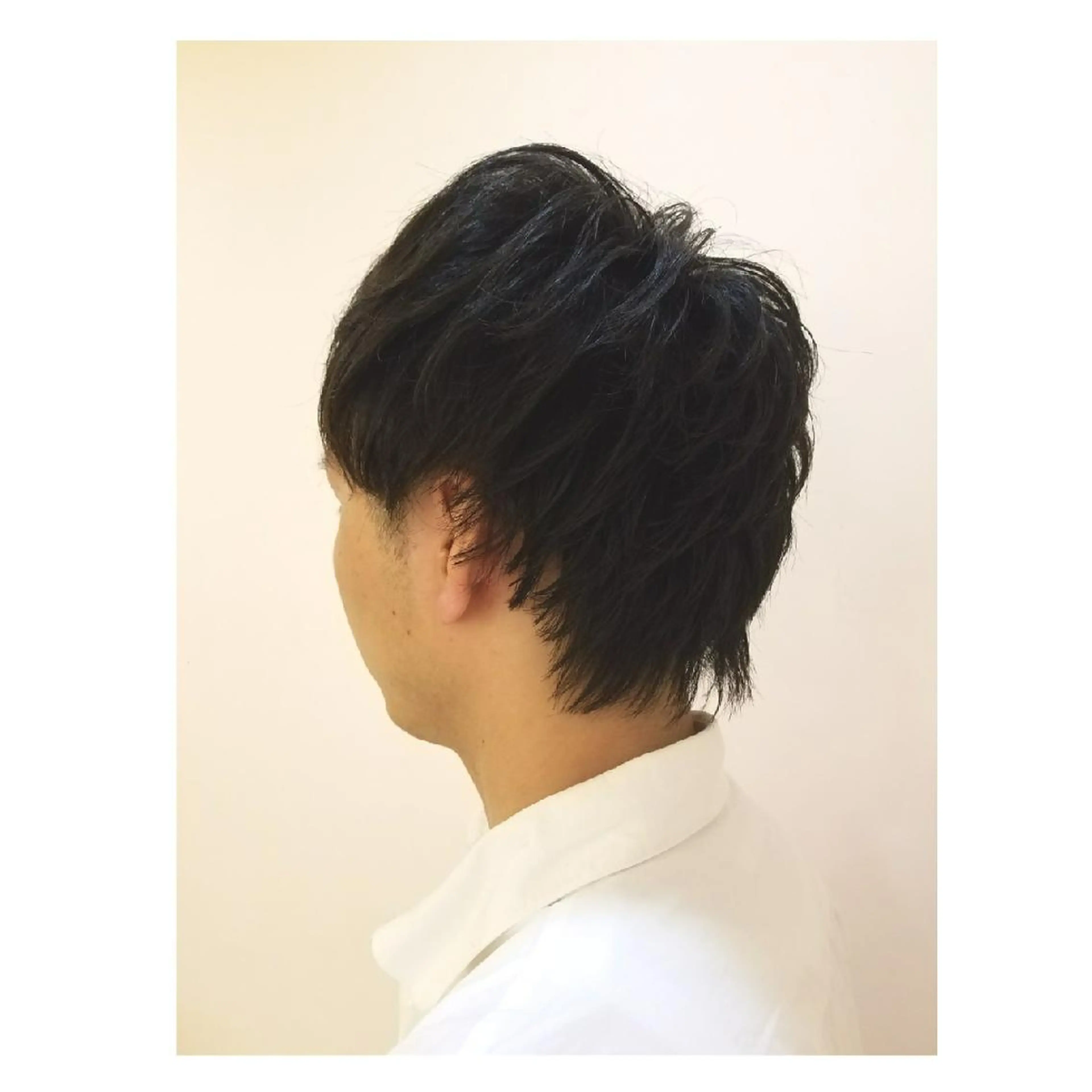 メンズ ショート パーマ メンズパーマ EMANON名古屋所属・美谷添（ミヤゾエ） まどか大人ヘアサロンのヘアスタイル