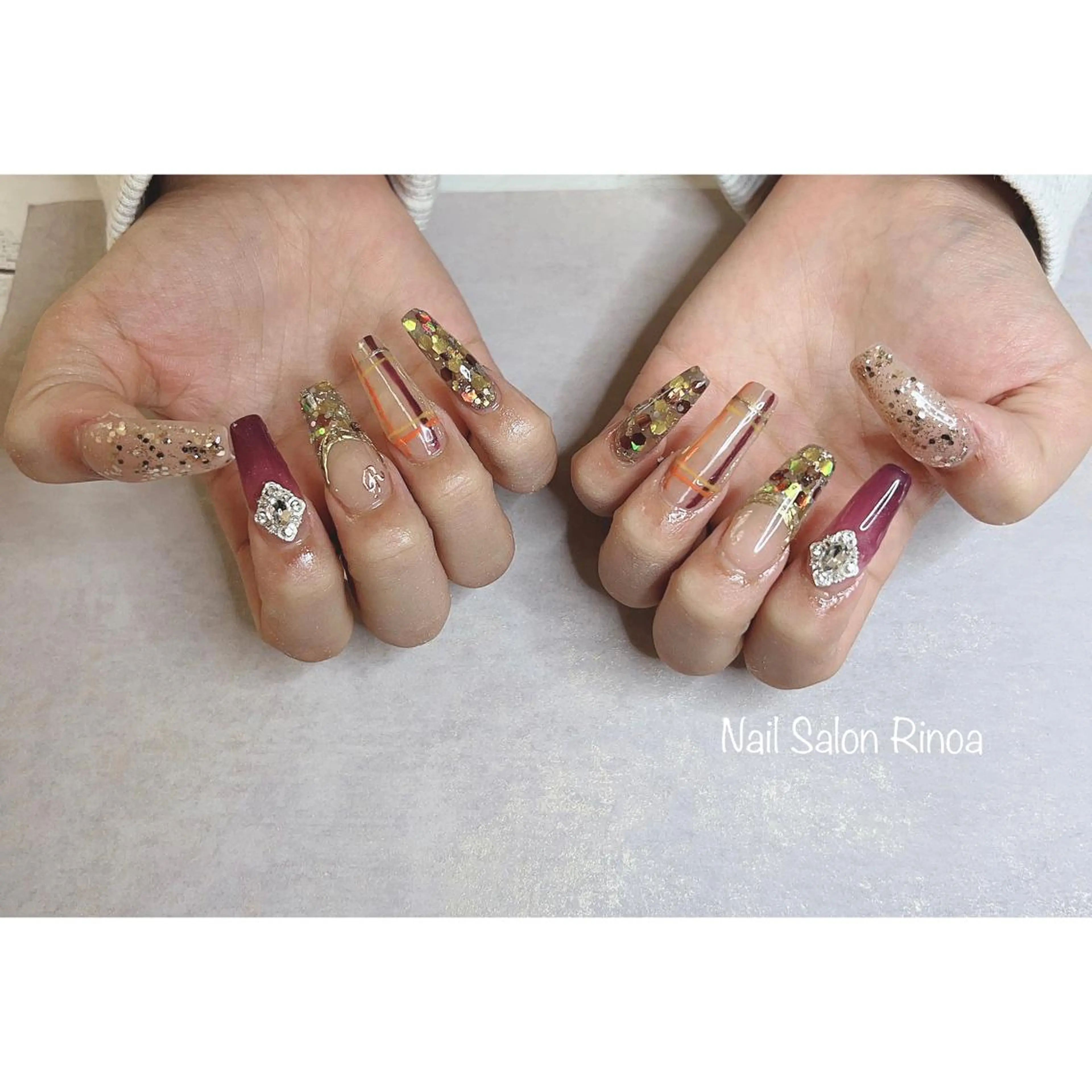 ネイル Nail Salon Rinoaのネイルデザイン