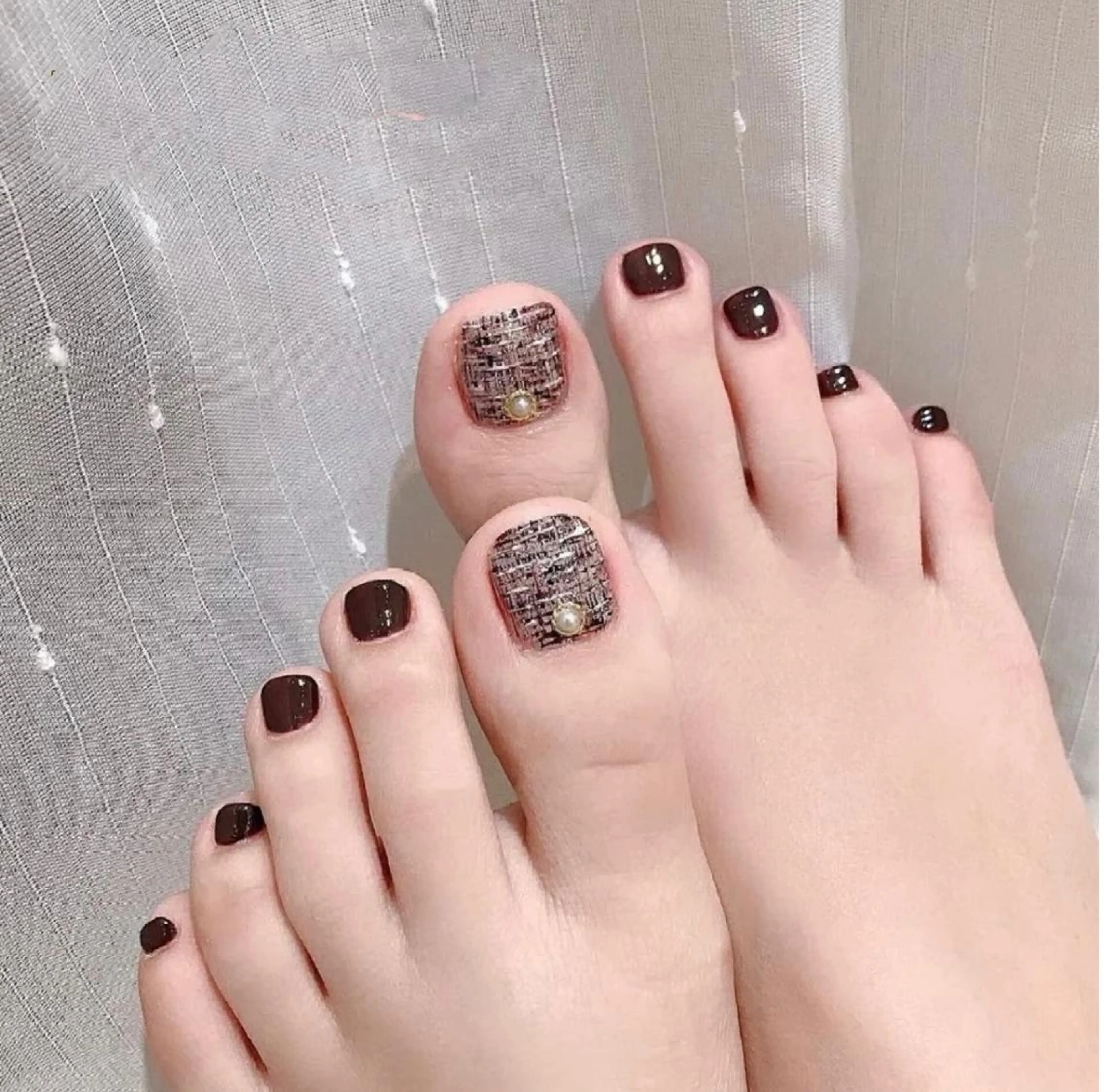 [足]親指2本デザインコース（初回オフ無料）の写真