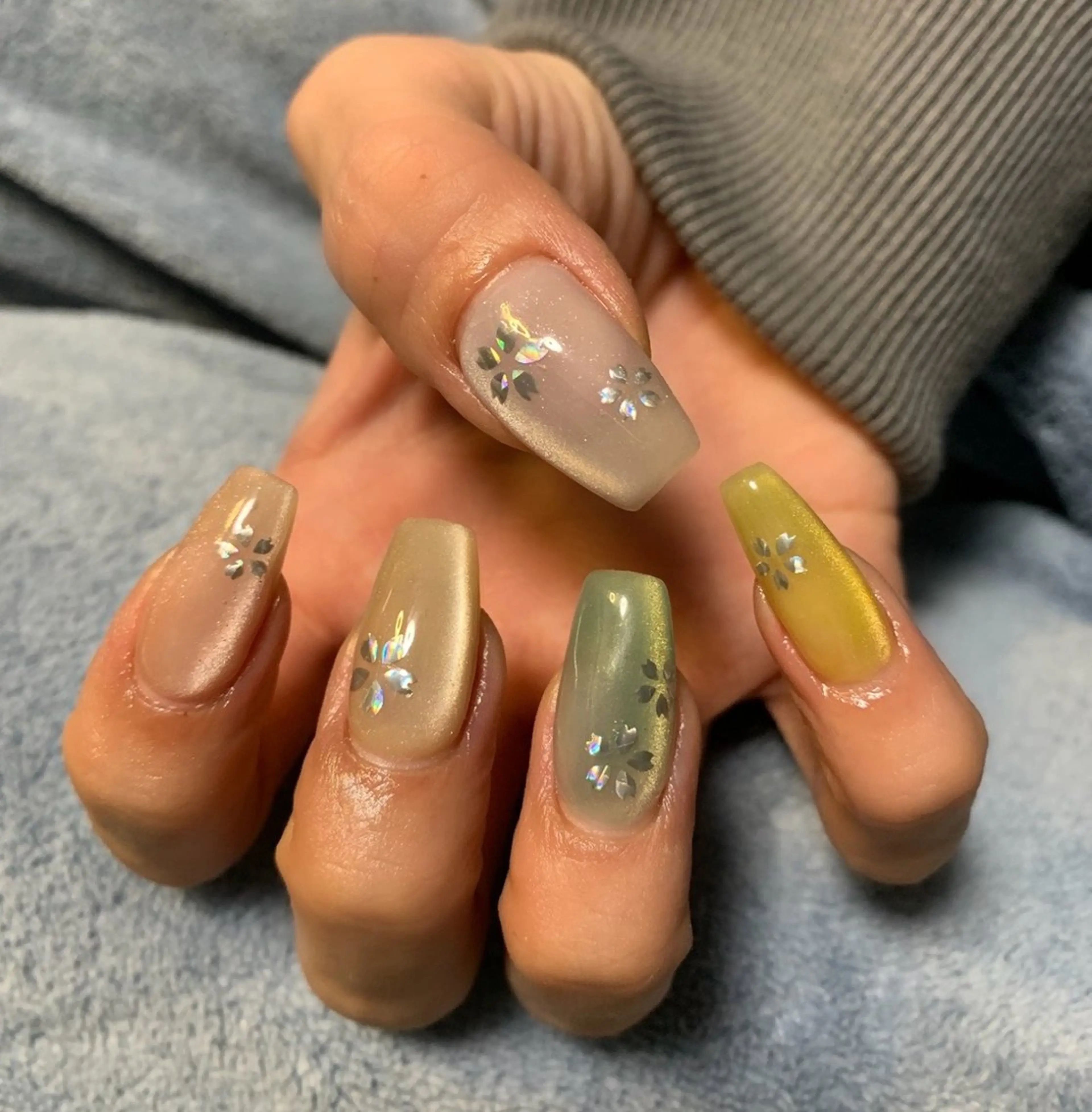 ネイル 桜ネイル ハンドネイル MHR nailのネイルデザイン