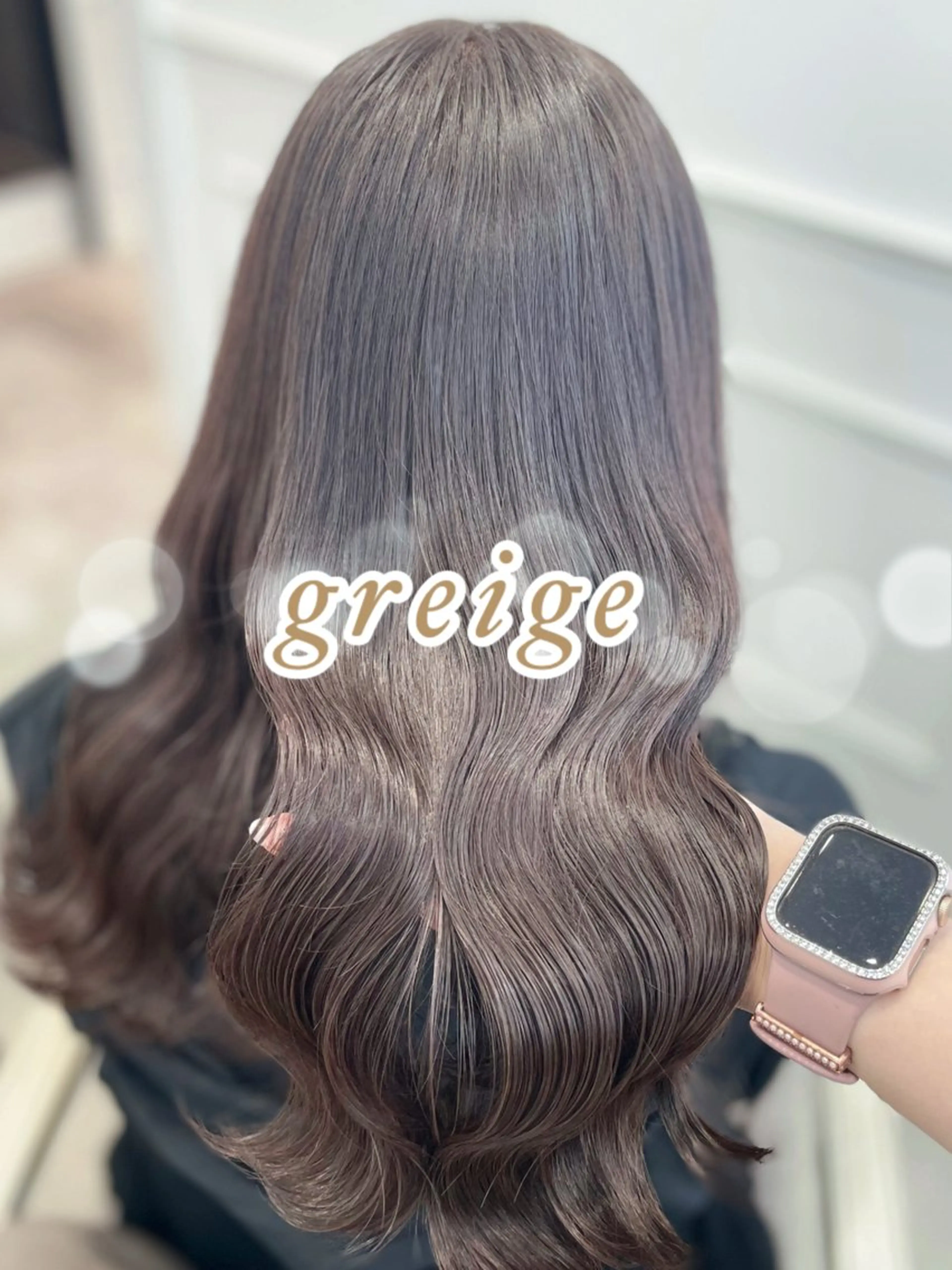 セミロング カラー ヘアアレンジ カット ヘアカラー トリートメント ガーリーカラー🩷 ユウ🍓💞のヘアスタイル