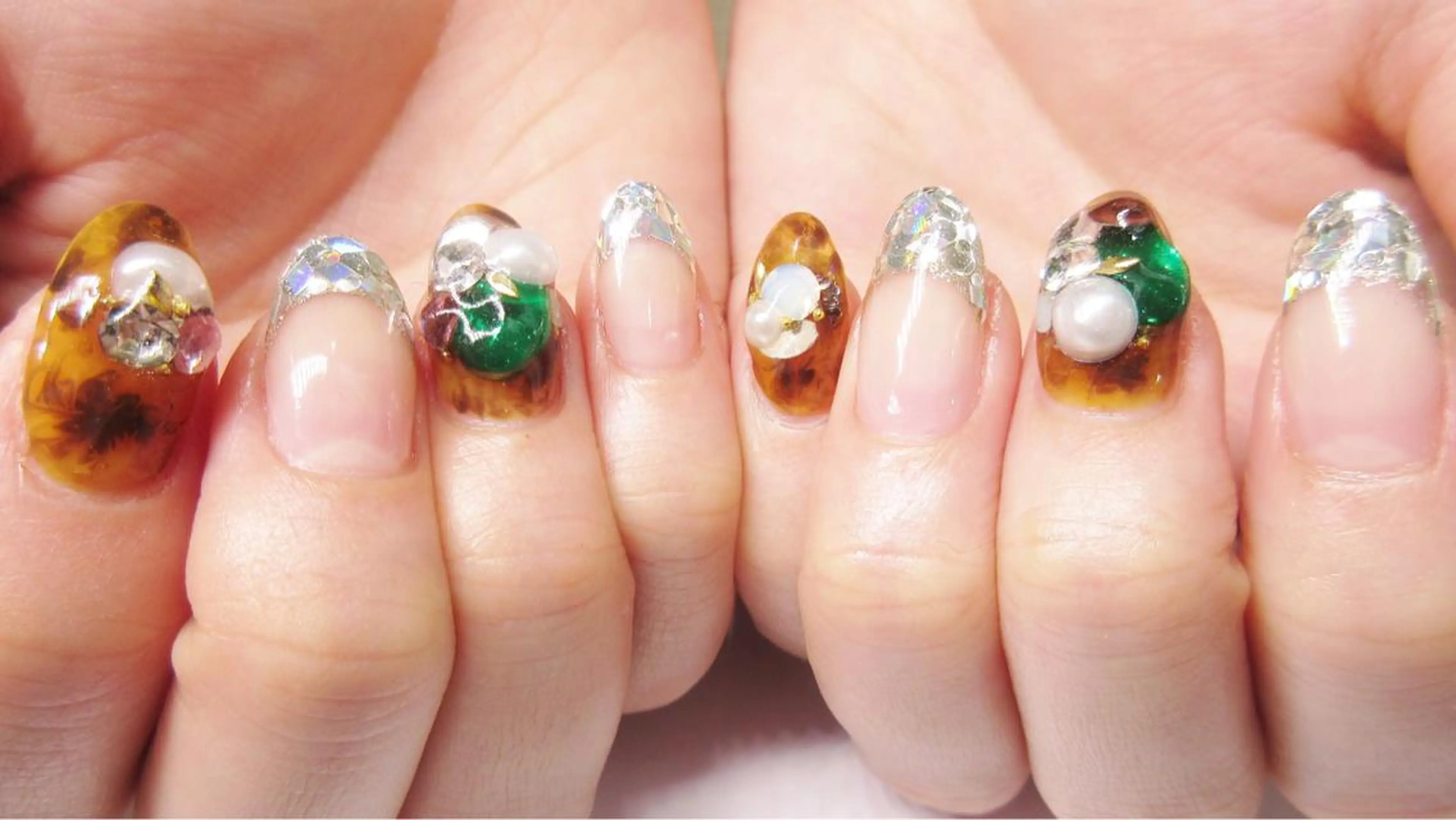 ネイル ハンドネイル nail salon en familleのネイルデザイン
