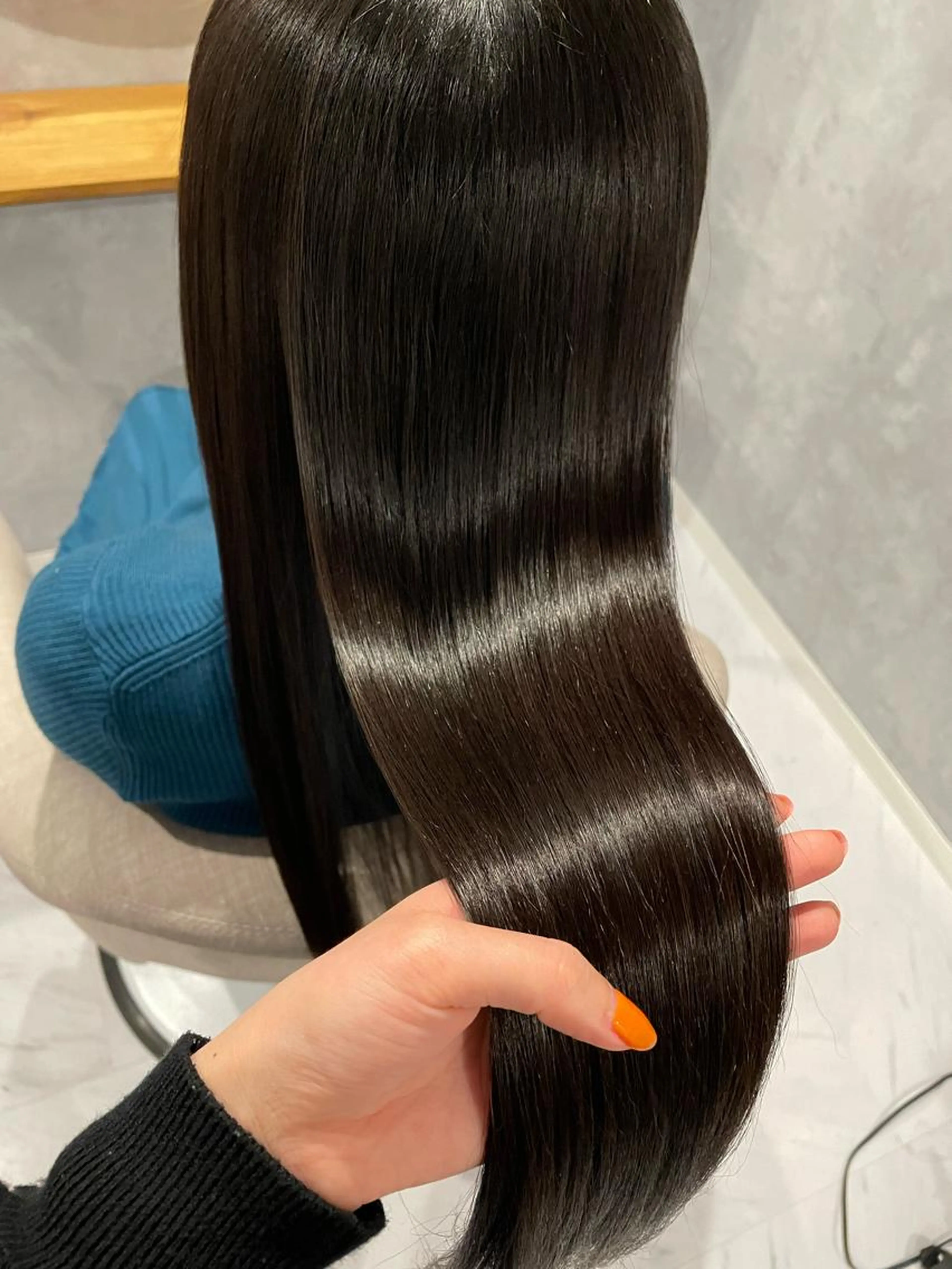 【大人気💖】髪質改善トリートメント×水トリートメント💧×リンゴ幹細胞🍎の写真