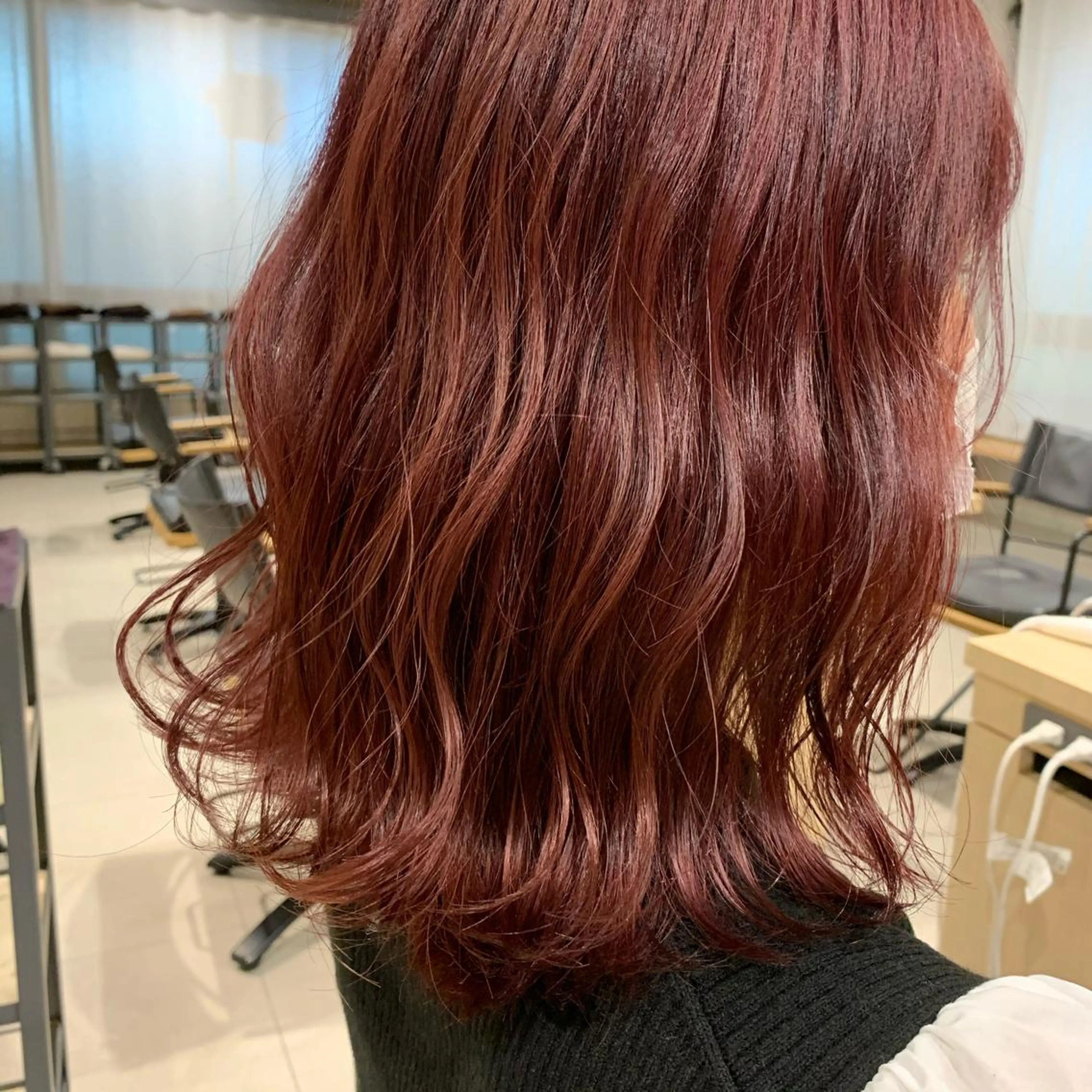 ミディアム 西岡 優太のヘアスタイル