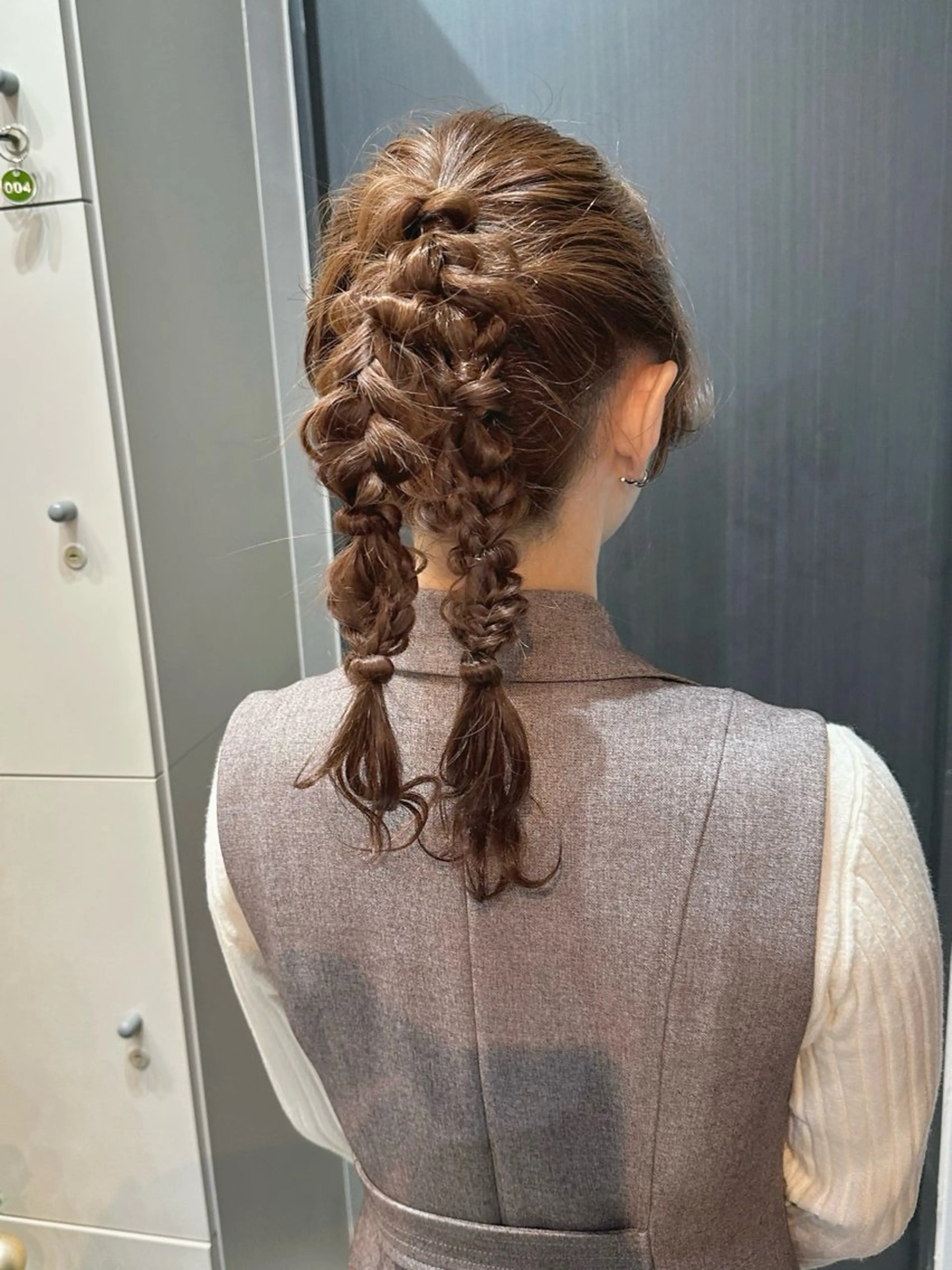 ヘアアレンジ ヘアセット 透明感カラー/ボブ /佐藤伶のヘアスタイル