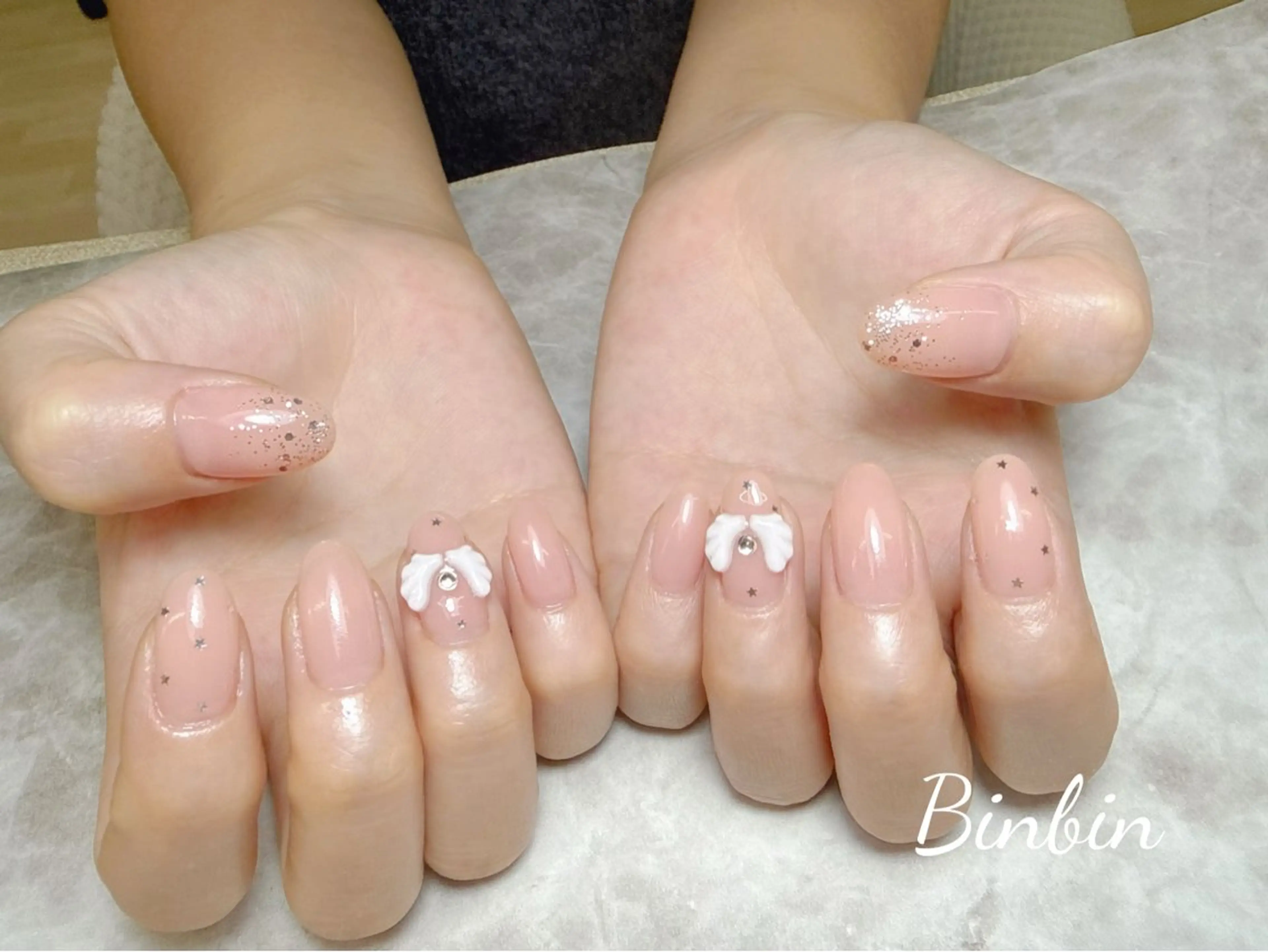 ネイル ハンドネイル ハンドケア 閨匠ビューティサロン 新橋店♡BinBinのネイルデザイン