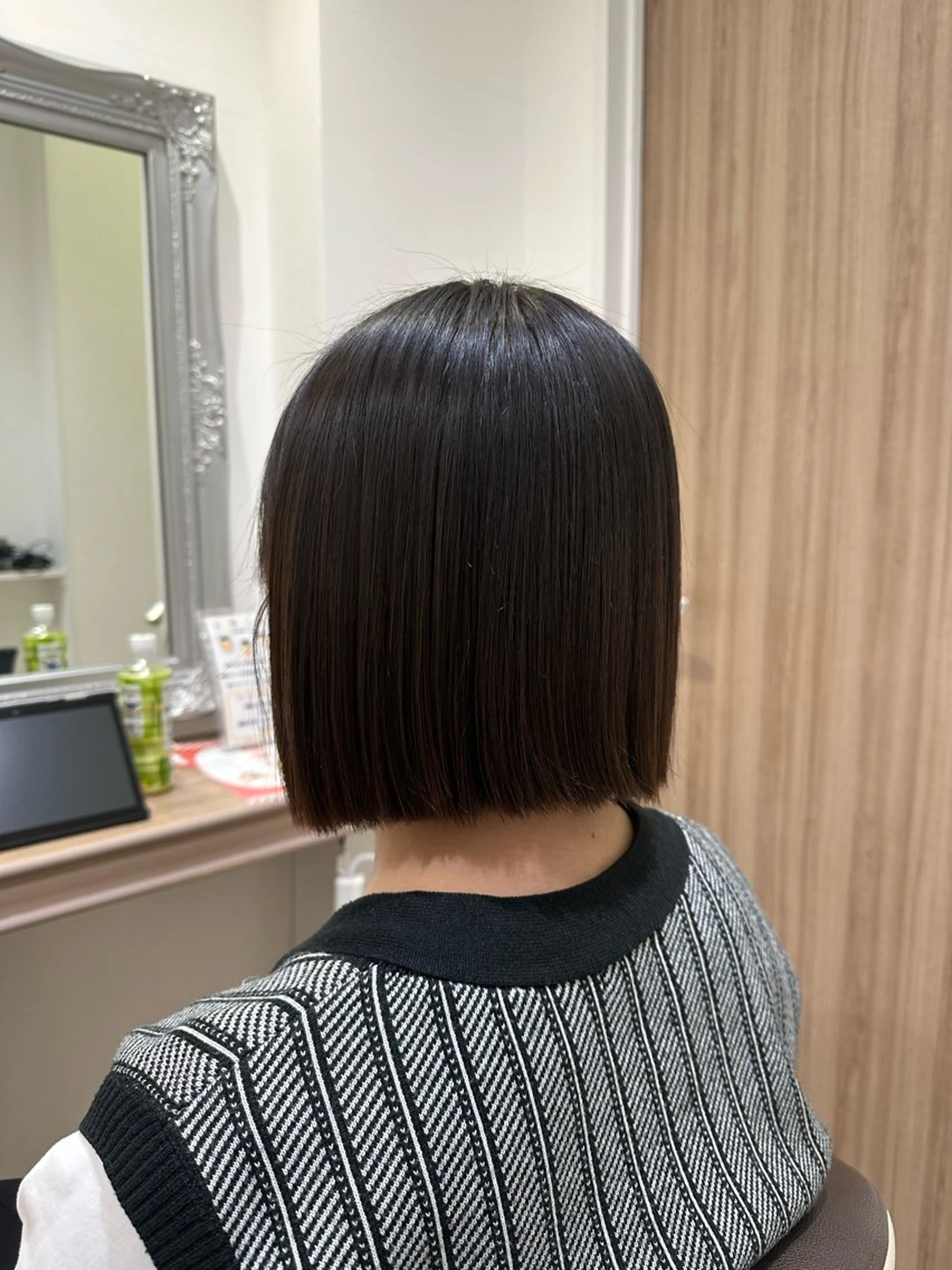 ロング パーマ ボブ 縮毛矯正 Miyu🦄ash メンズカット/まつげのヘアスタイル