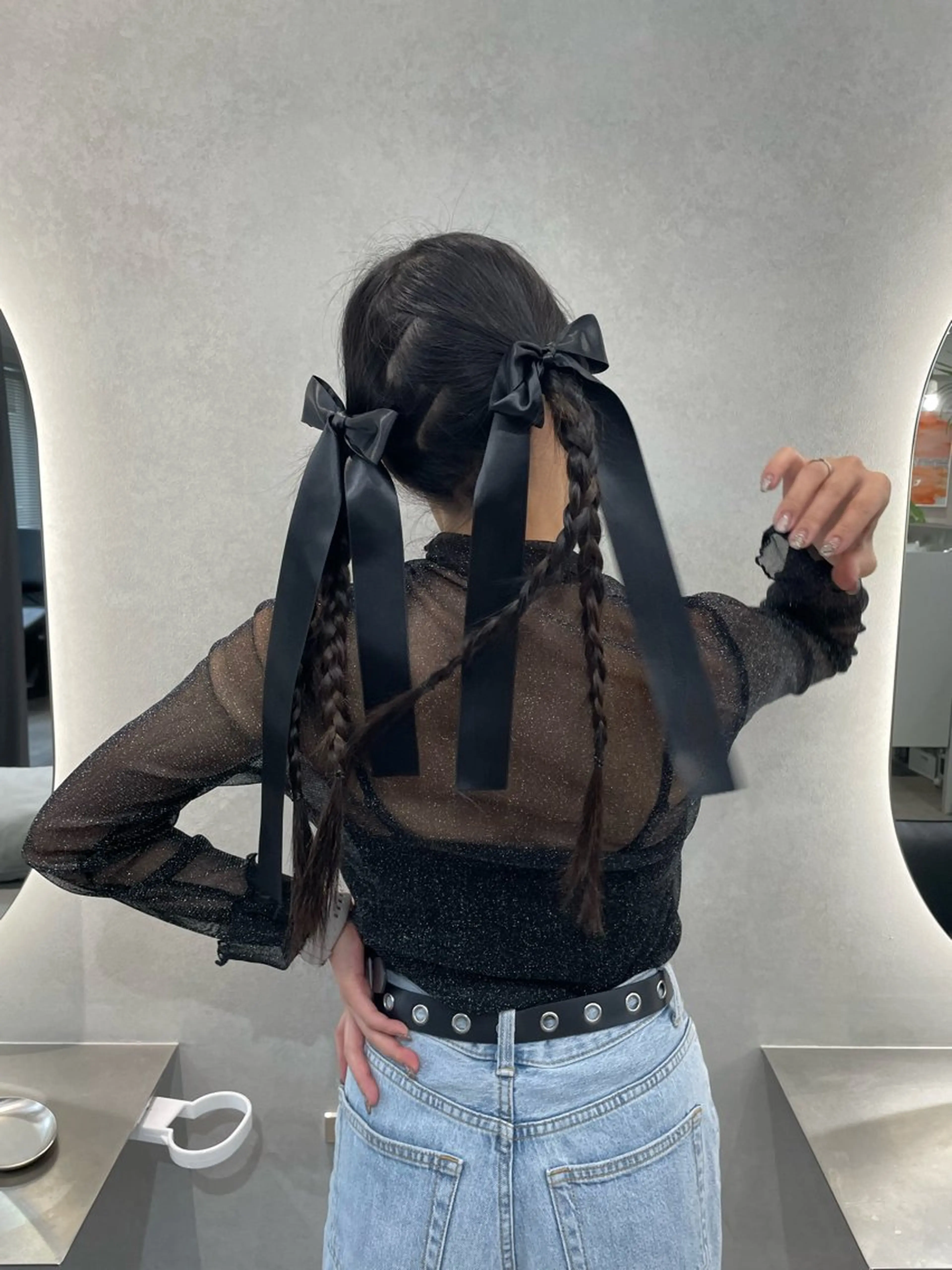 ロング 卒業式ヘアセット🎀 ヘアアレンジのヘアスタイル