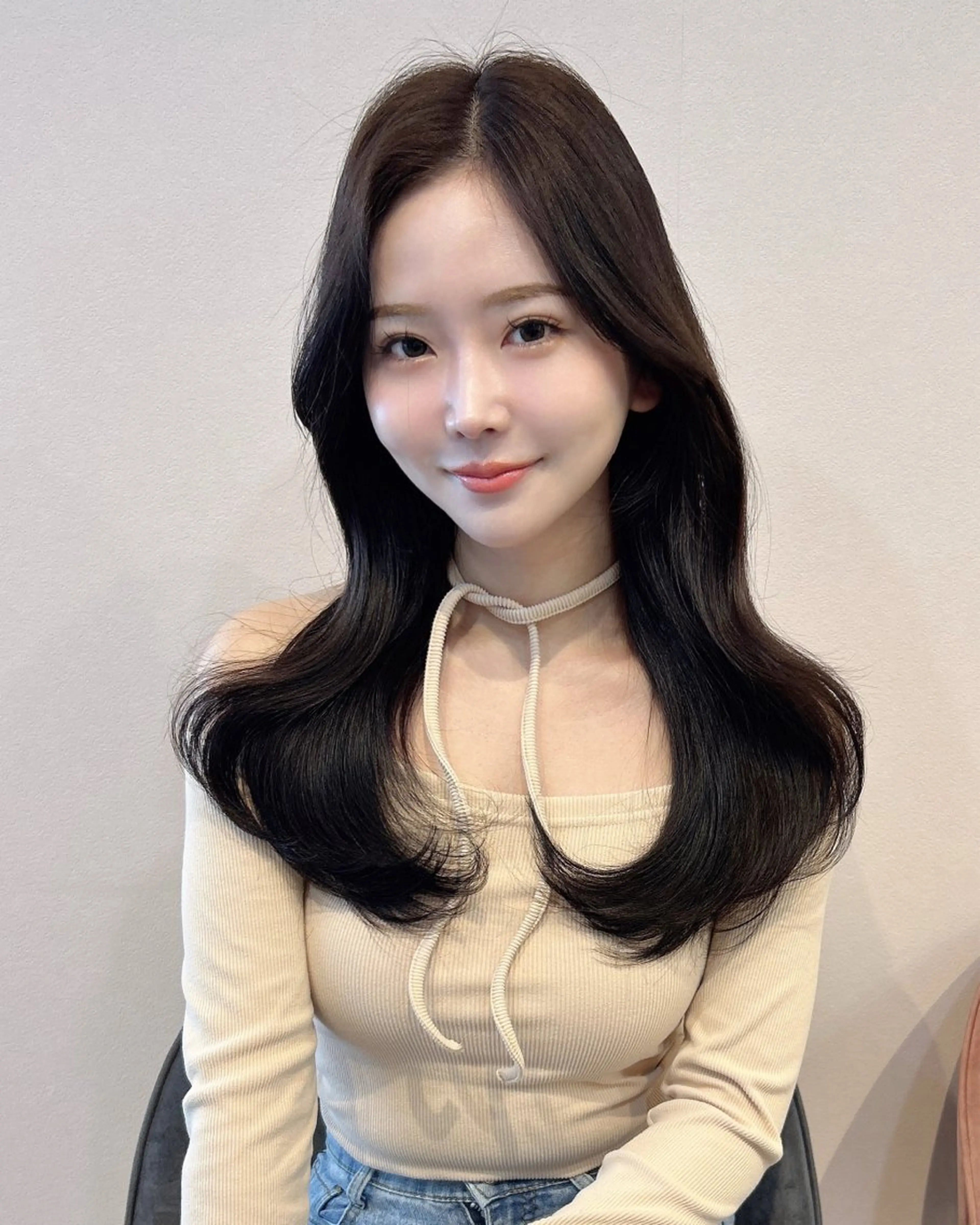 カット+透明感カラー+トリートメントの写真