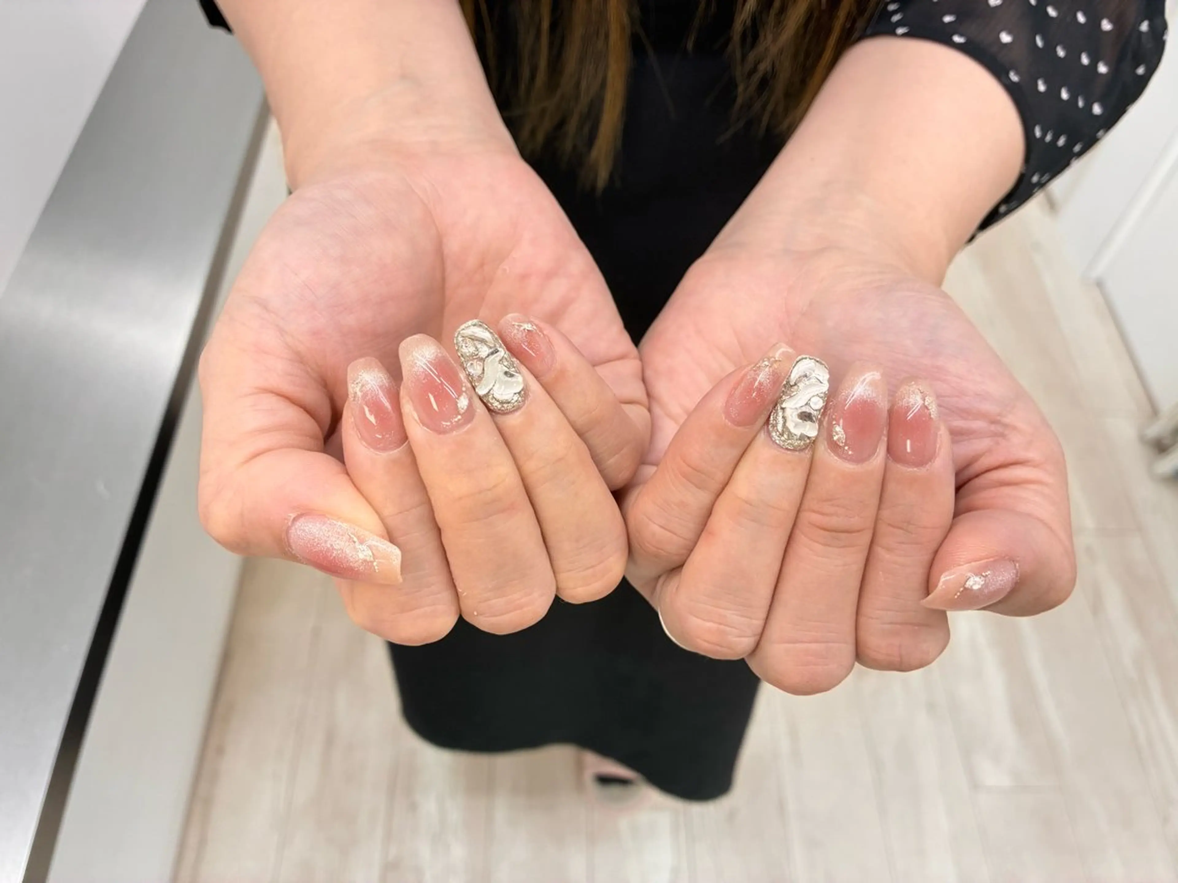 ネイル Ocean nail パラジェル 取扱い店のネイルデザイン