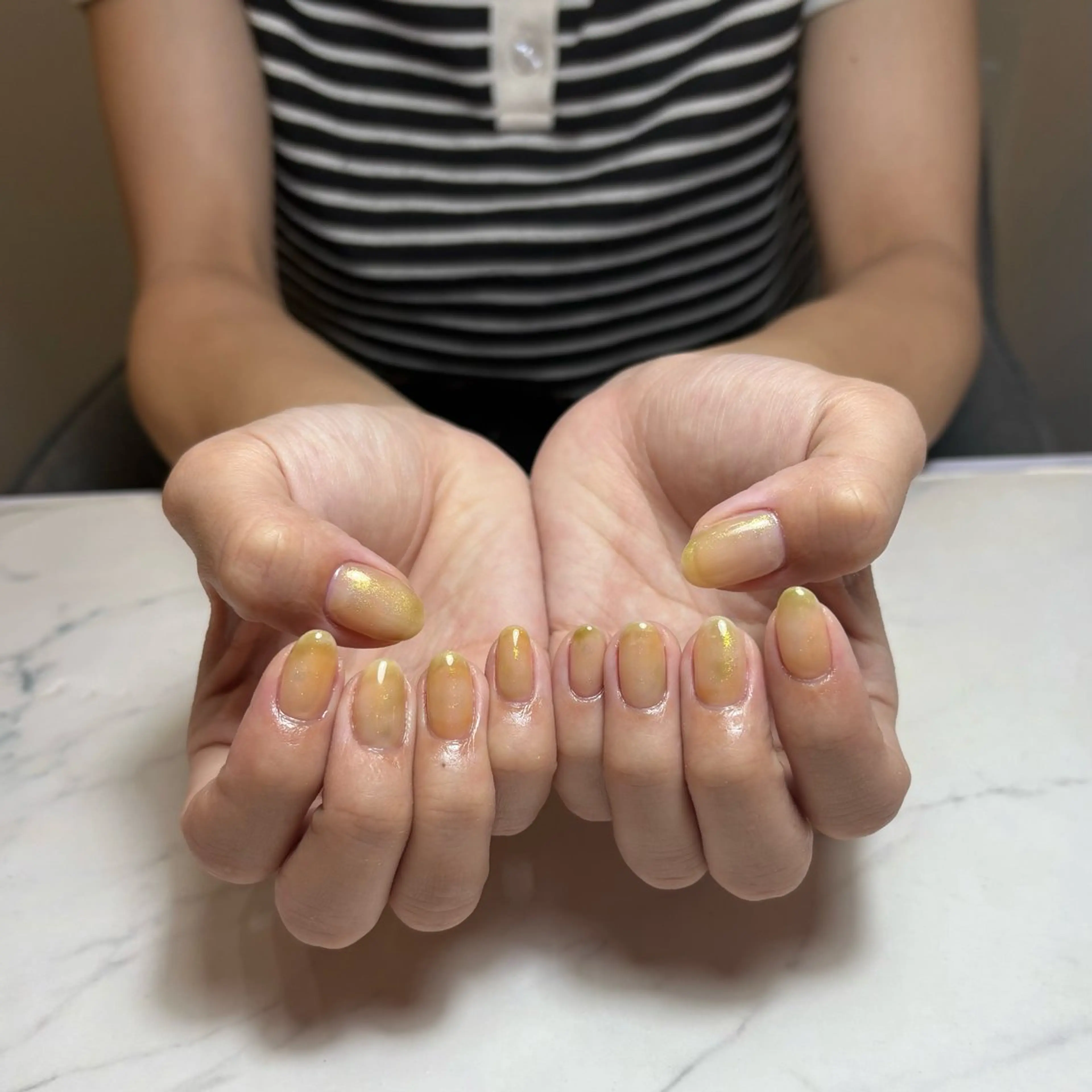 ネイル ニュアンスネイル 💫 さりのネイルデザイン