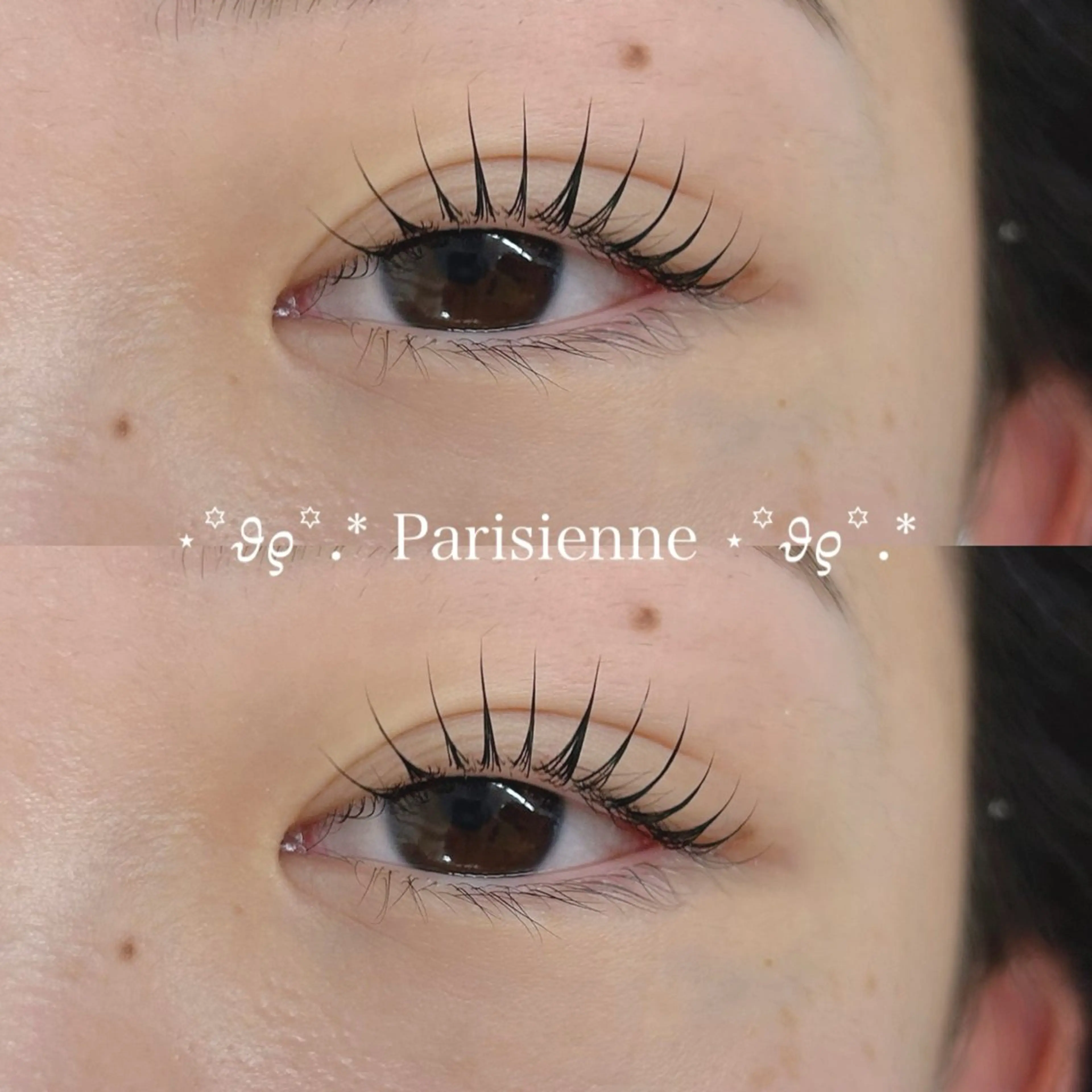 マツエク・マツパ 束感まつ毛 韓国風マツエク まつげパーマ 一重×まつ毛パーマ イトウ フウミのマツエク・マツパデザイン