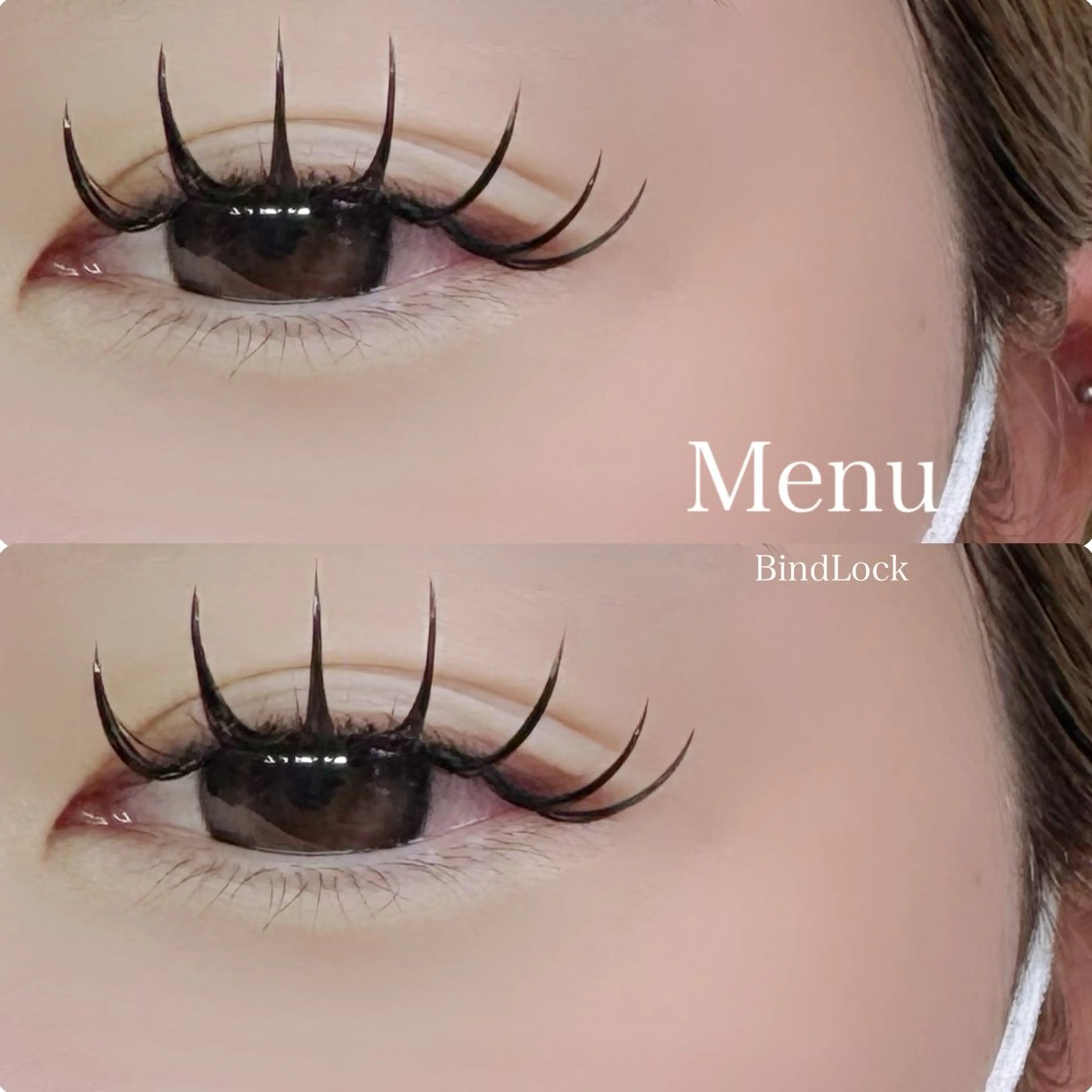 マツエク・マツパ つじもとなみ ALPINA阪神西宮のマツエク・マツパデザイン