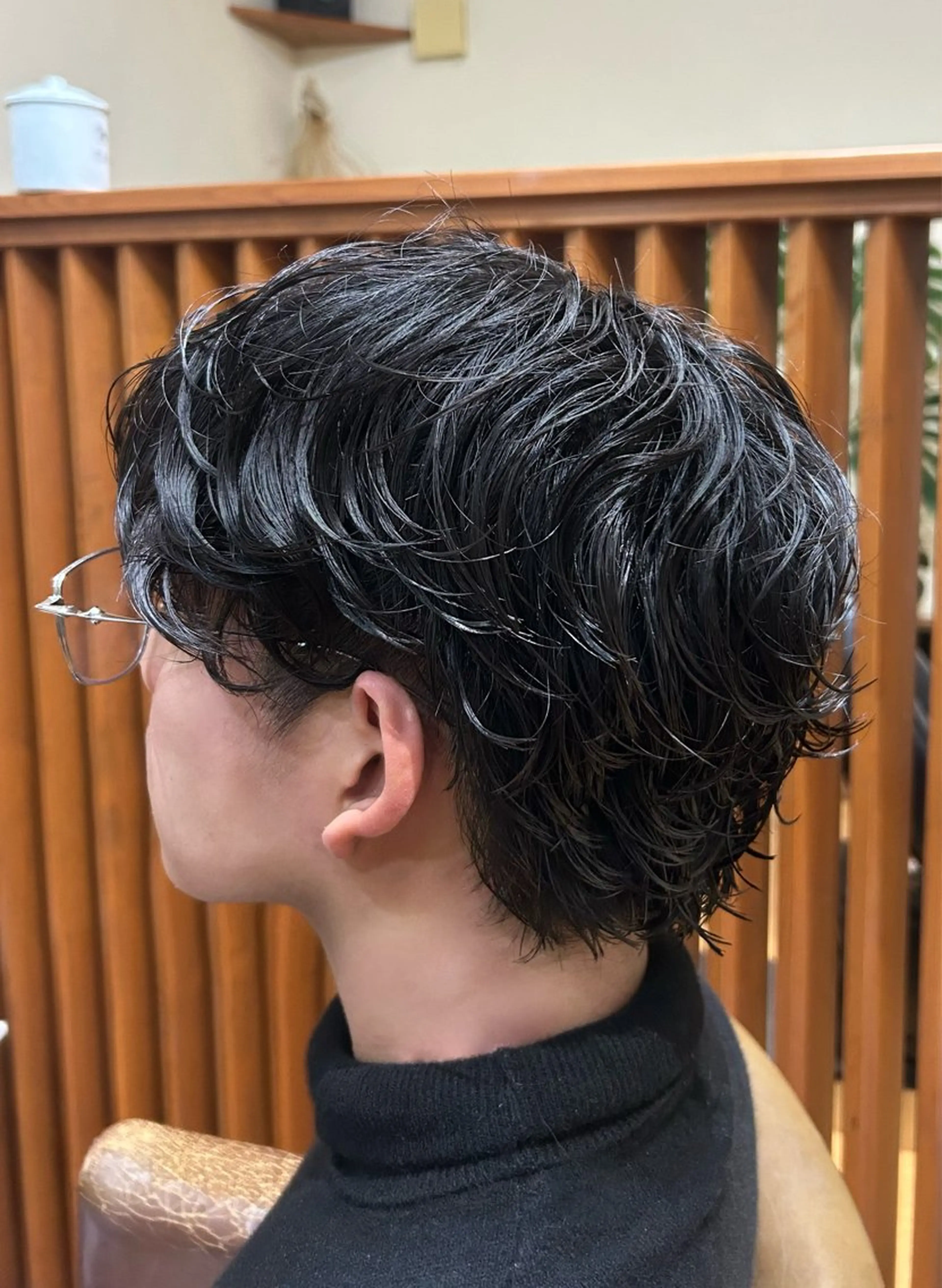 パーマ メンズ センターパート メンズパーマ ニュアンスパーマ モデル募集‼️ Kuon☀️ྀིのヘアスタイル