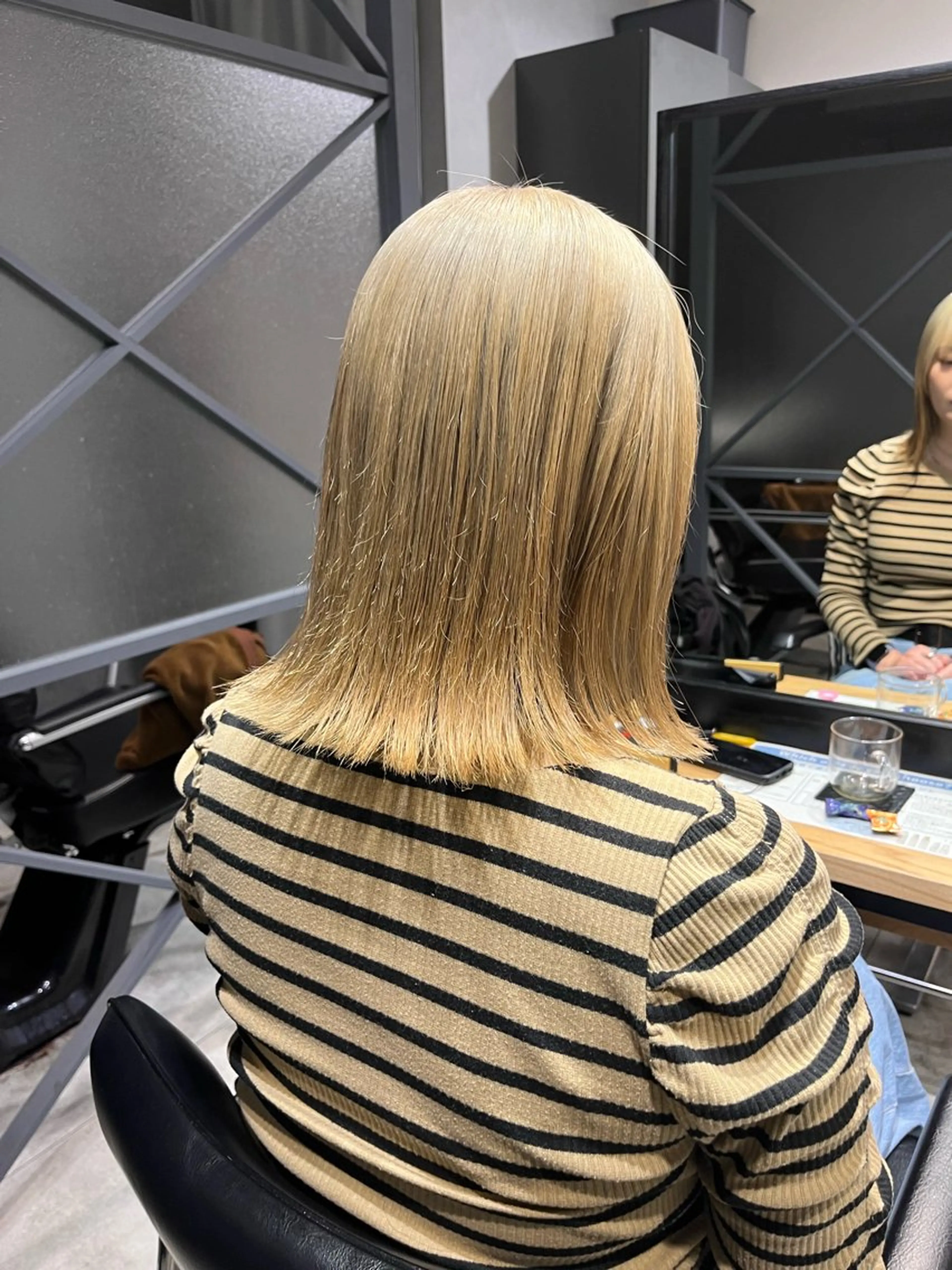 カラー ベージュカラー ブリーチ ブロンド ブロンドベージュ ブリーチ/縮毛矯正 ❤️‍🔥シンノスケのヘアスタイル