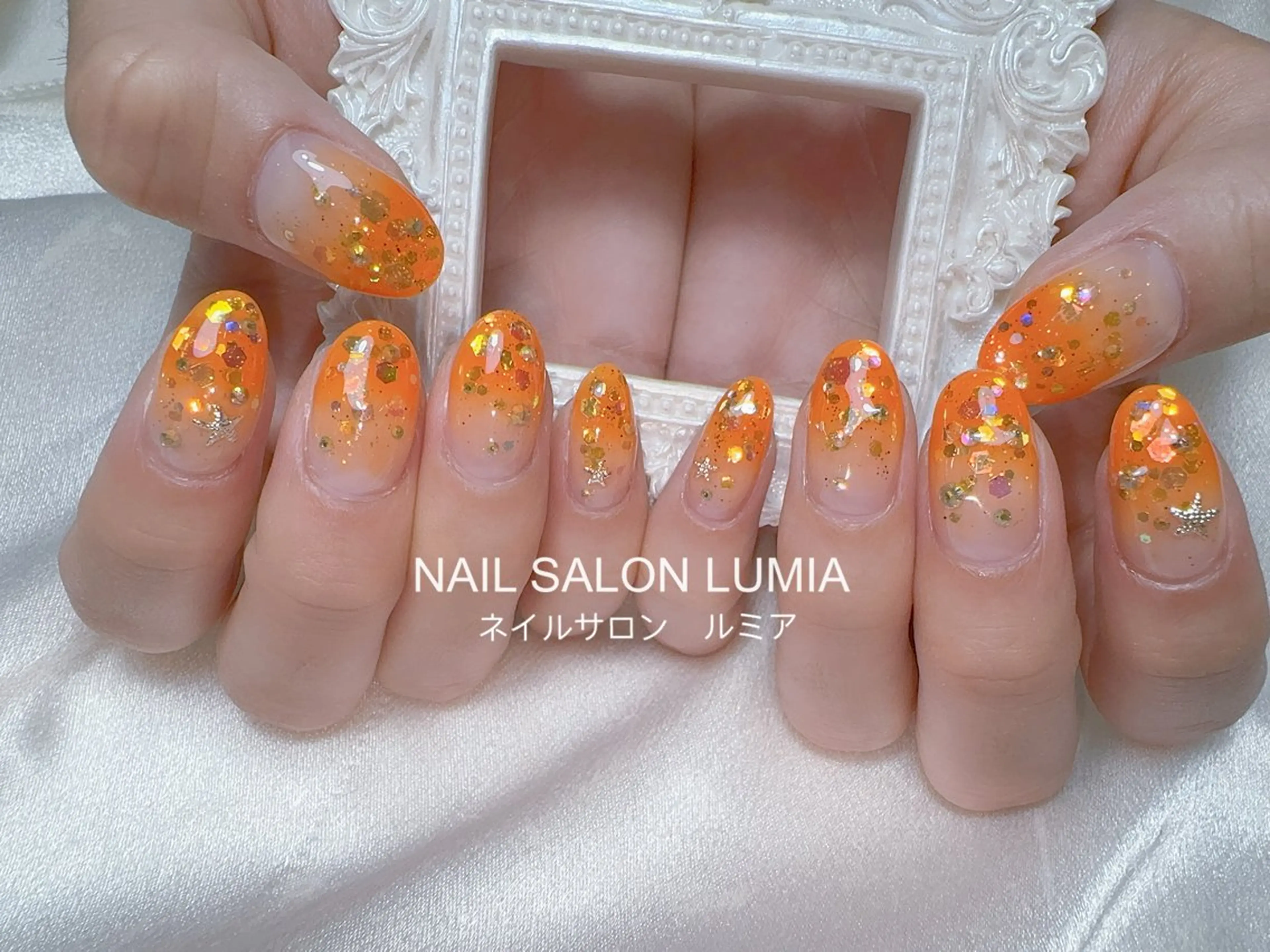 ネイル ハンドネイル ネイルサロン ルミア Lumia 店長のネイルデザイン