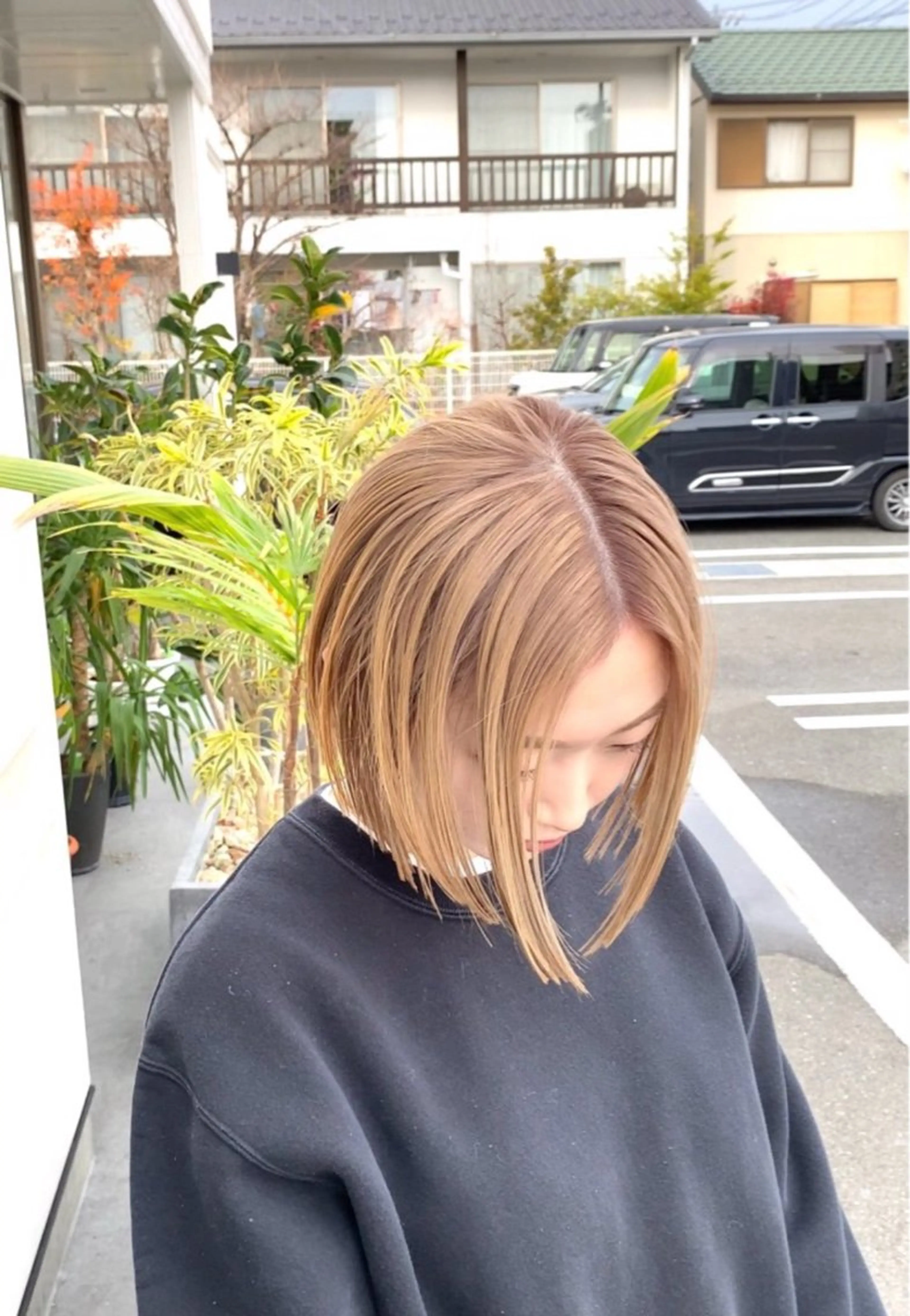 ショート カラー yate'/ Wカラー/小出捷也のヘアスタイル