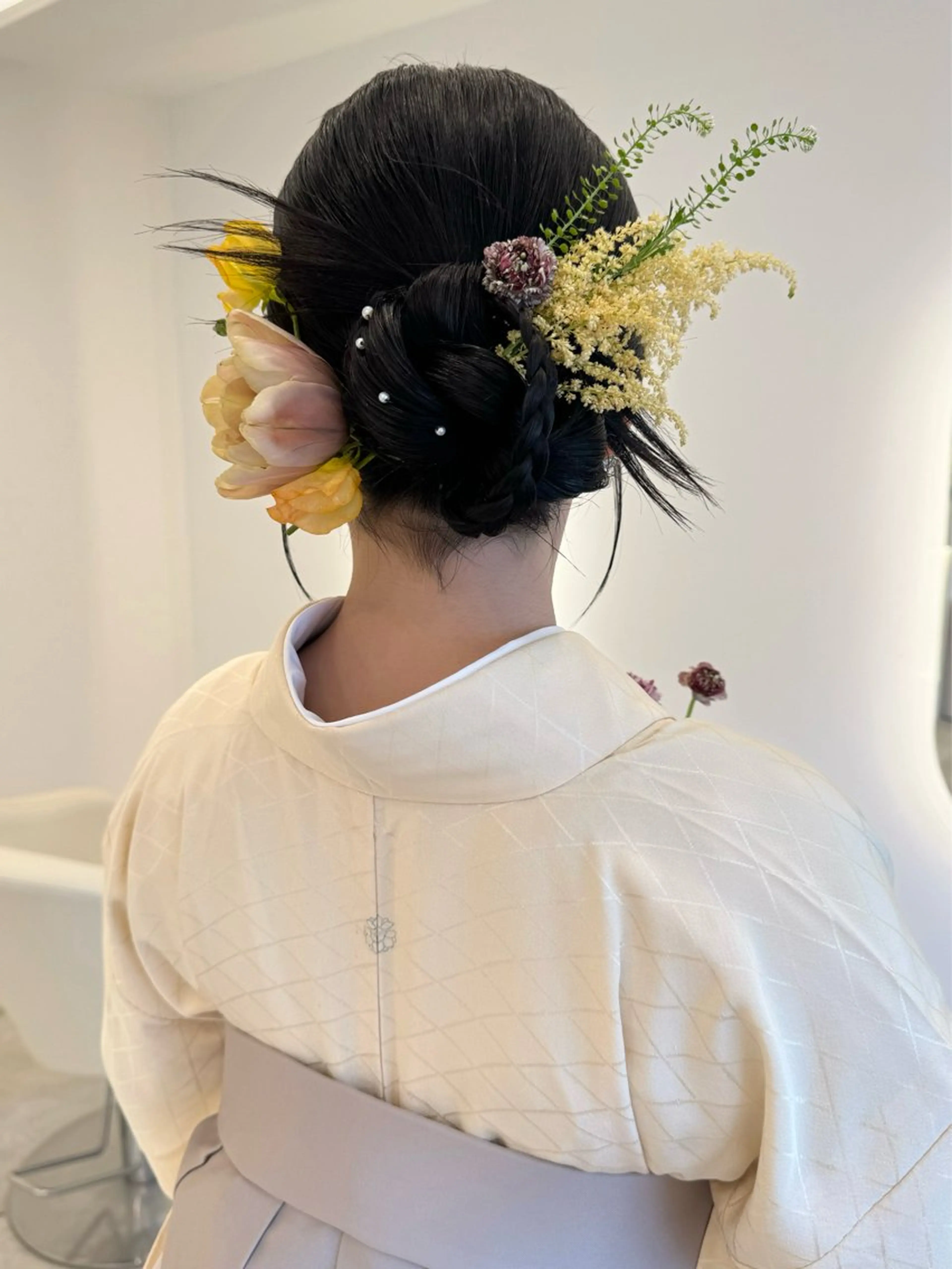 ヘアアレンジ ヘアメイク new meのヘアスタイル