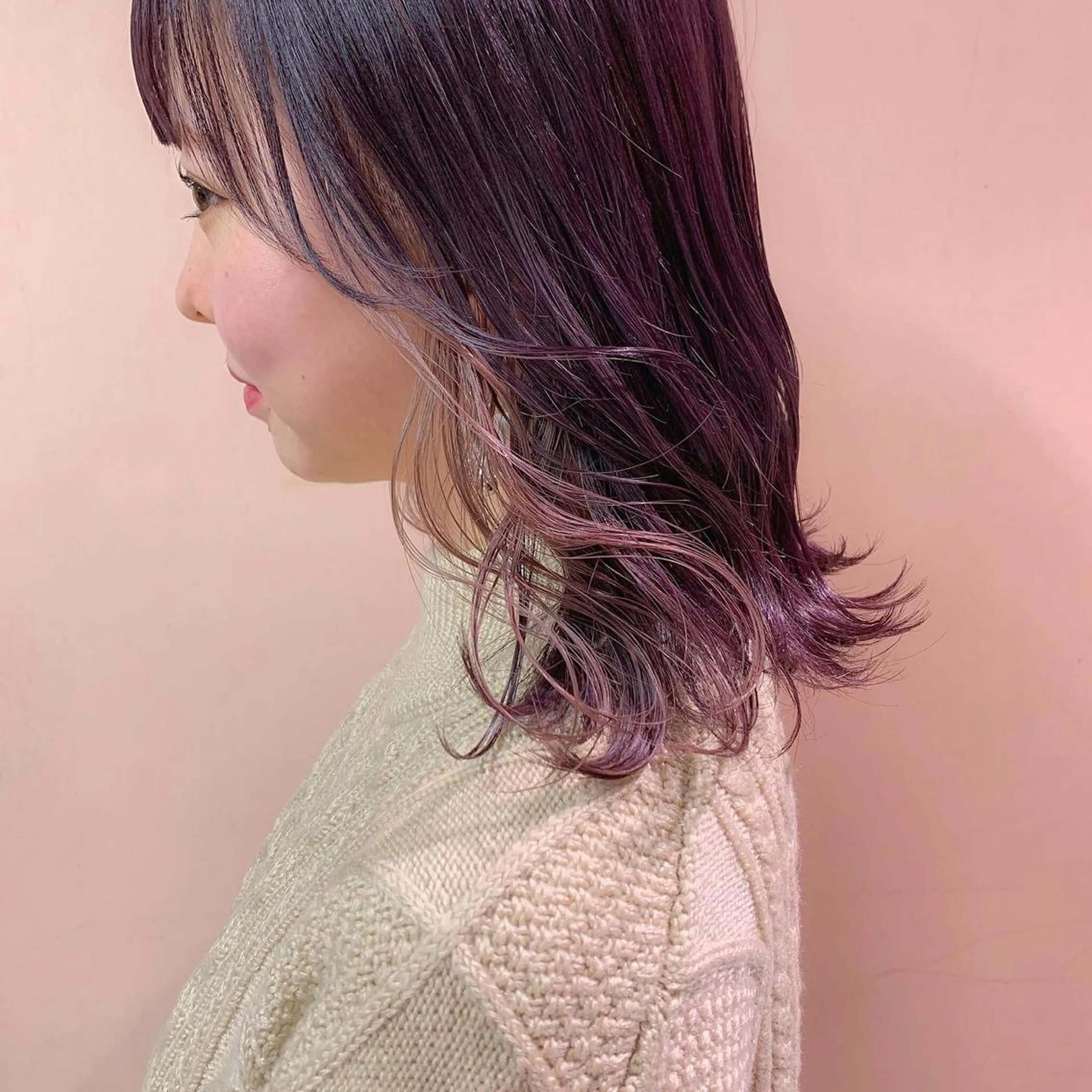 セミロング potato nanacoのヘアスタイル