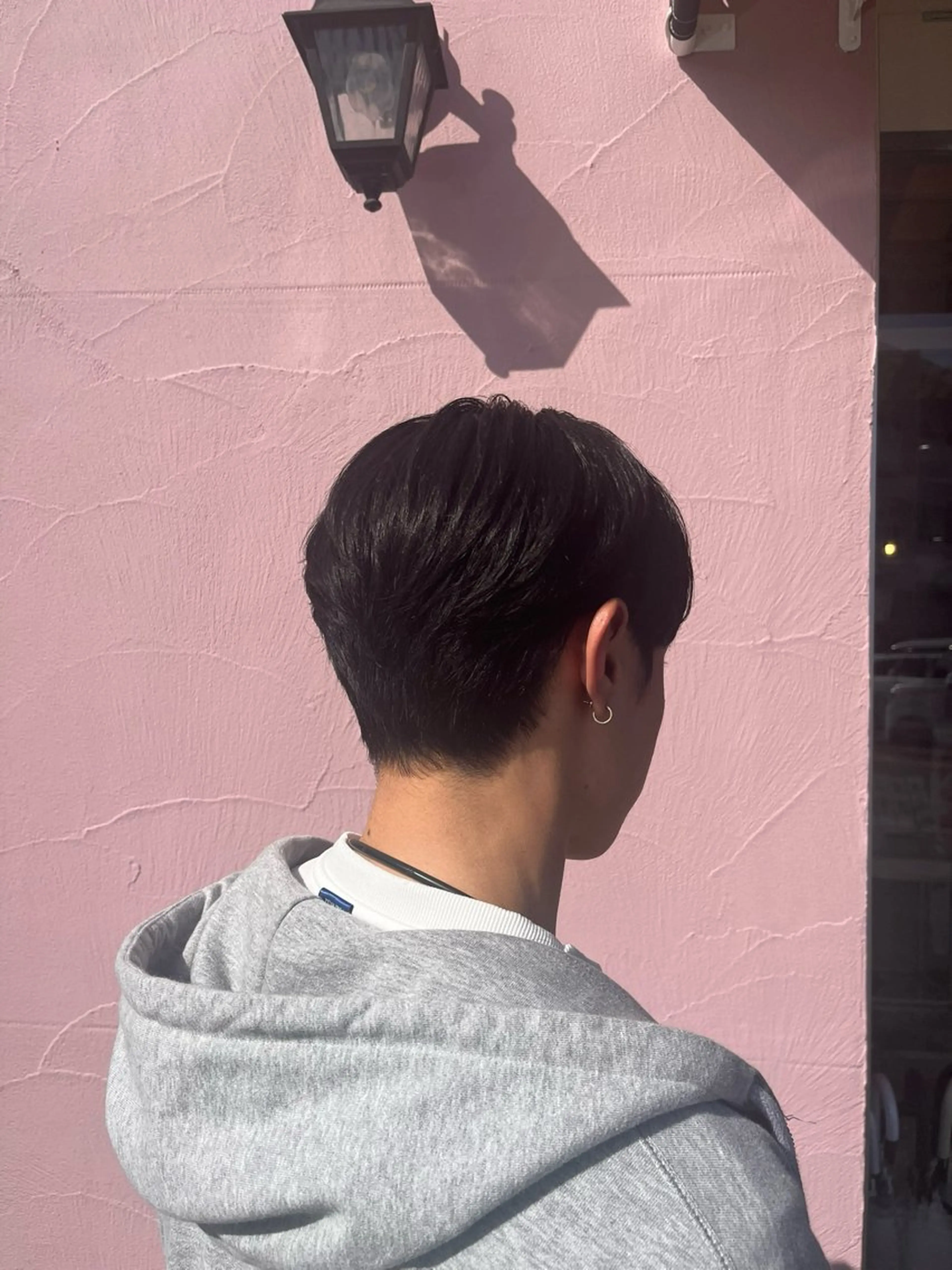 ロング カラー カット ヘアカラー 艶カラー/メンズ パーマ/いくののヘアスタイル