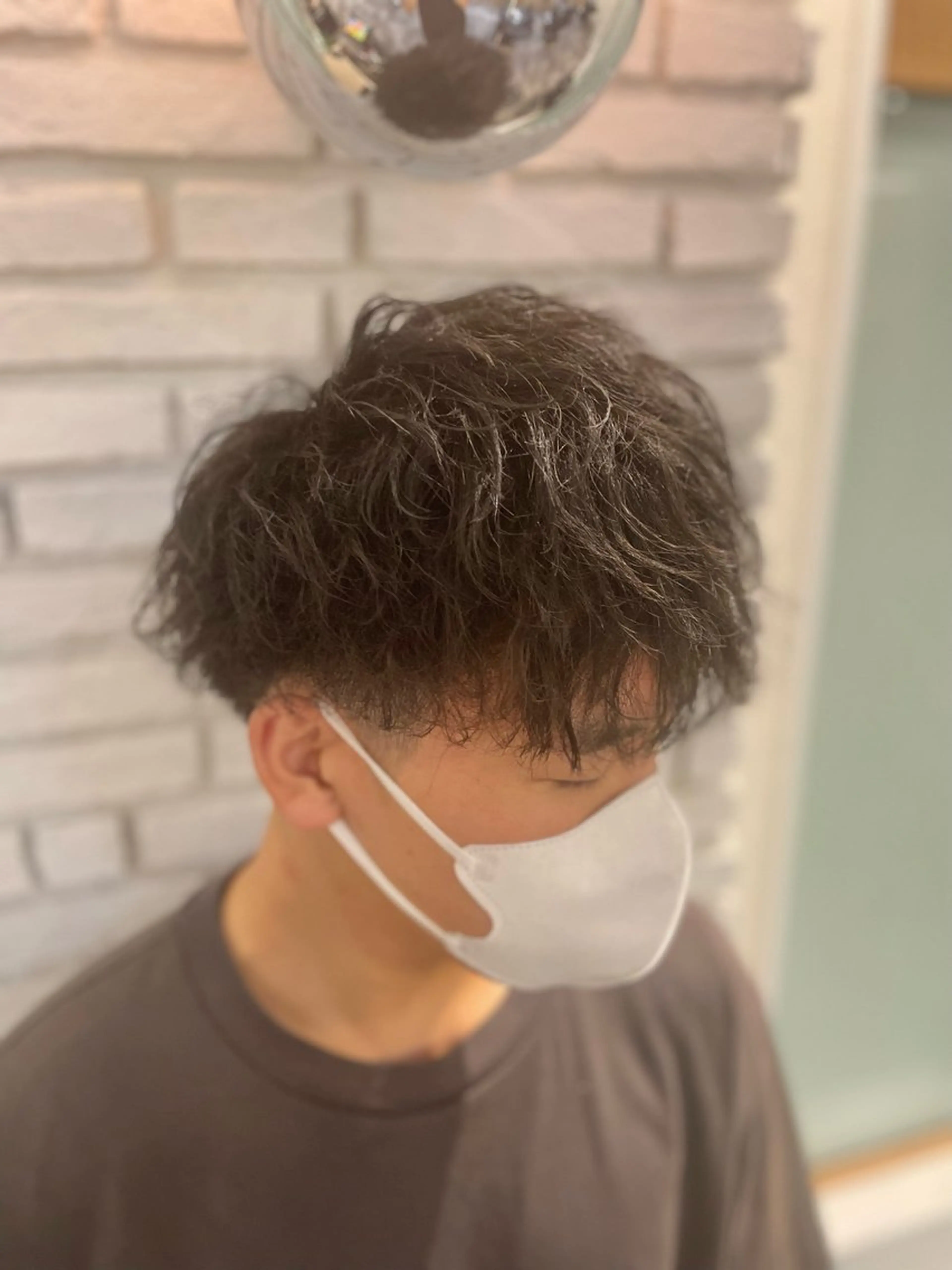 ミディアム パーマ メンズ 【メンズサロン】樽井 美月のヘアスタイル