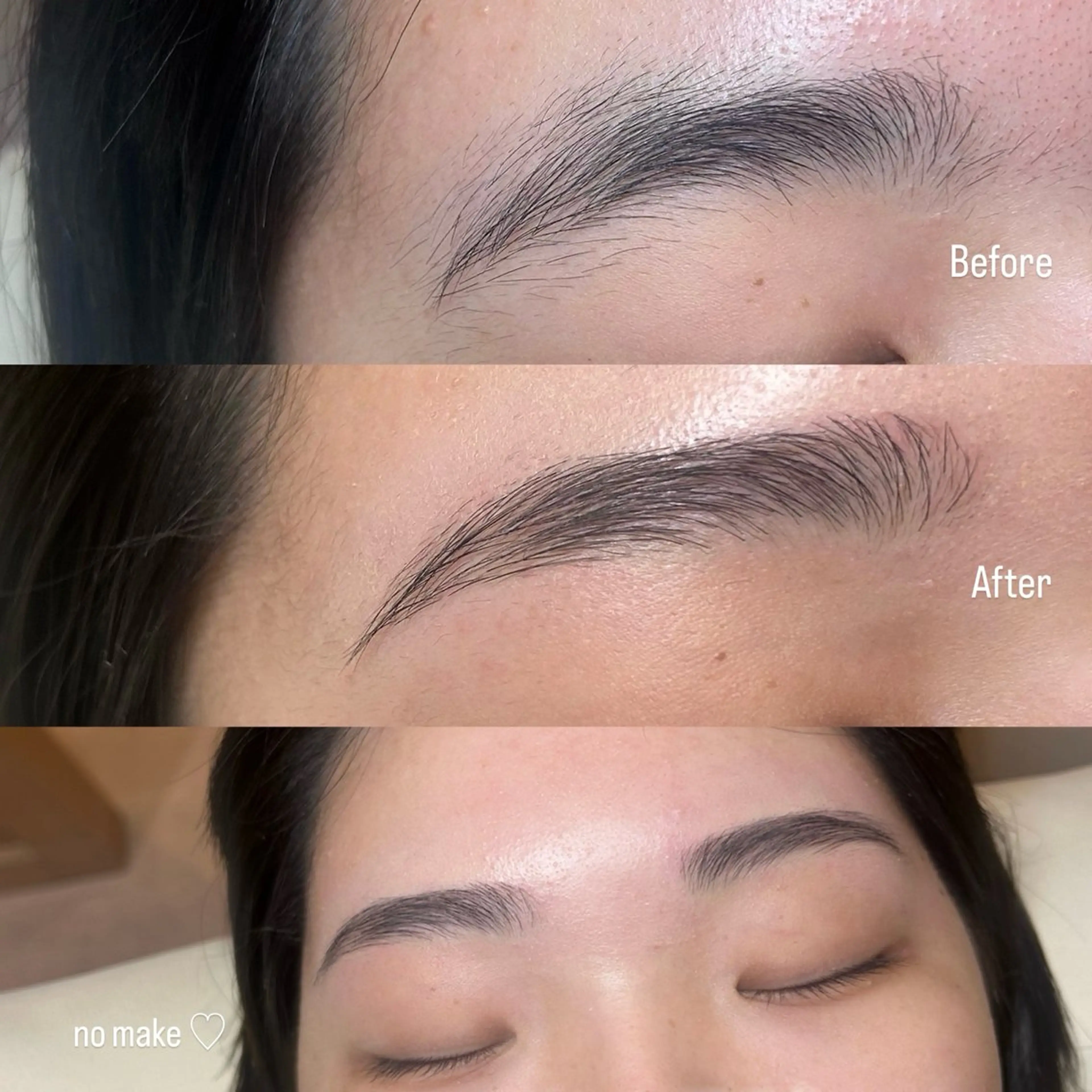 アイブロウ ボウ🪞ヘアセット /マツパ/眉毛のマツエク・マツパデザイン