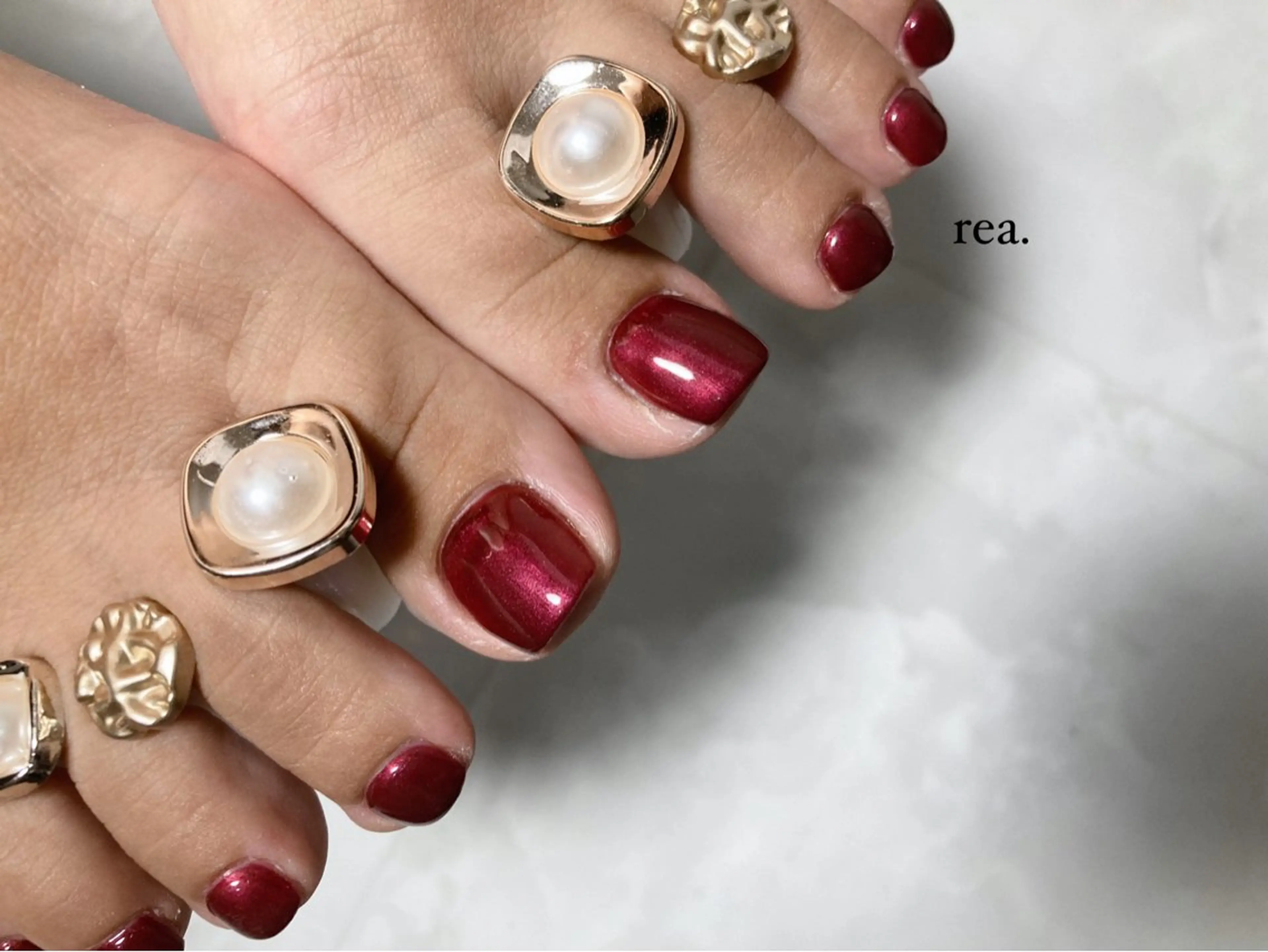 ネイル ハンドネイル フットネイル rea .のネイルデザイン