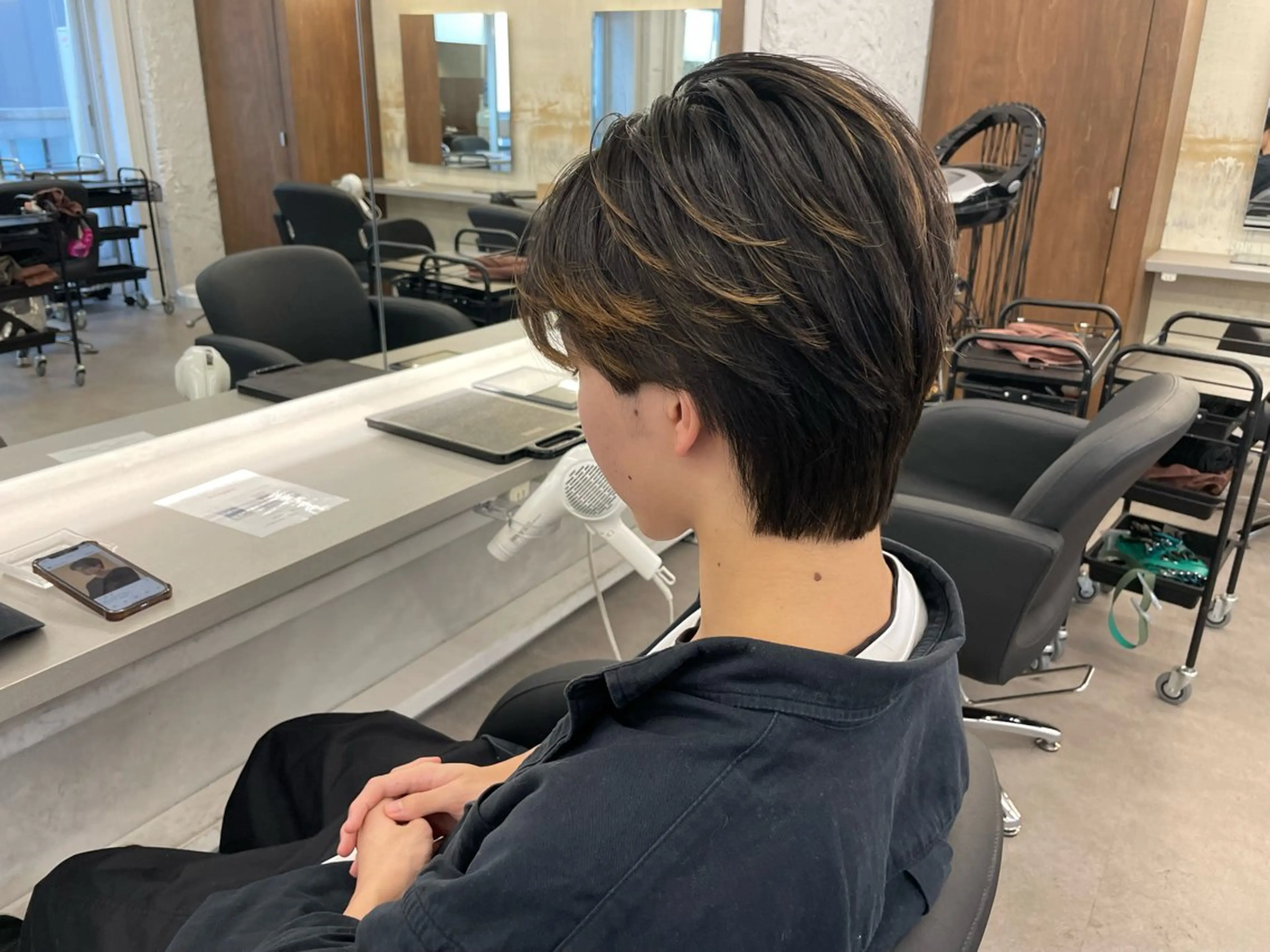 🧔🏻♂️メンズカット+サイドダウンパーマ+ 眉毛カットの写真