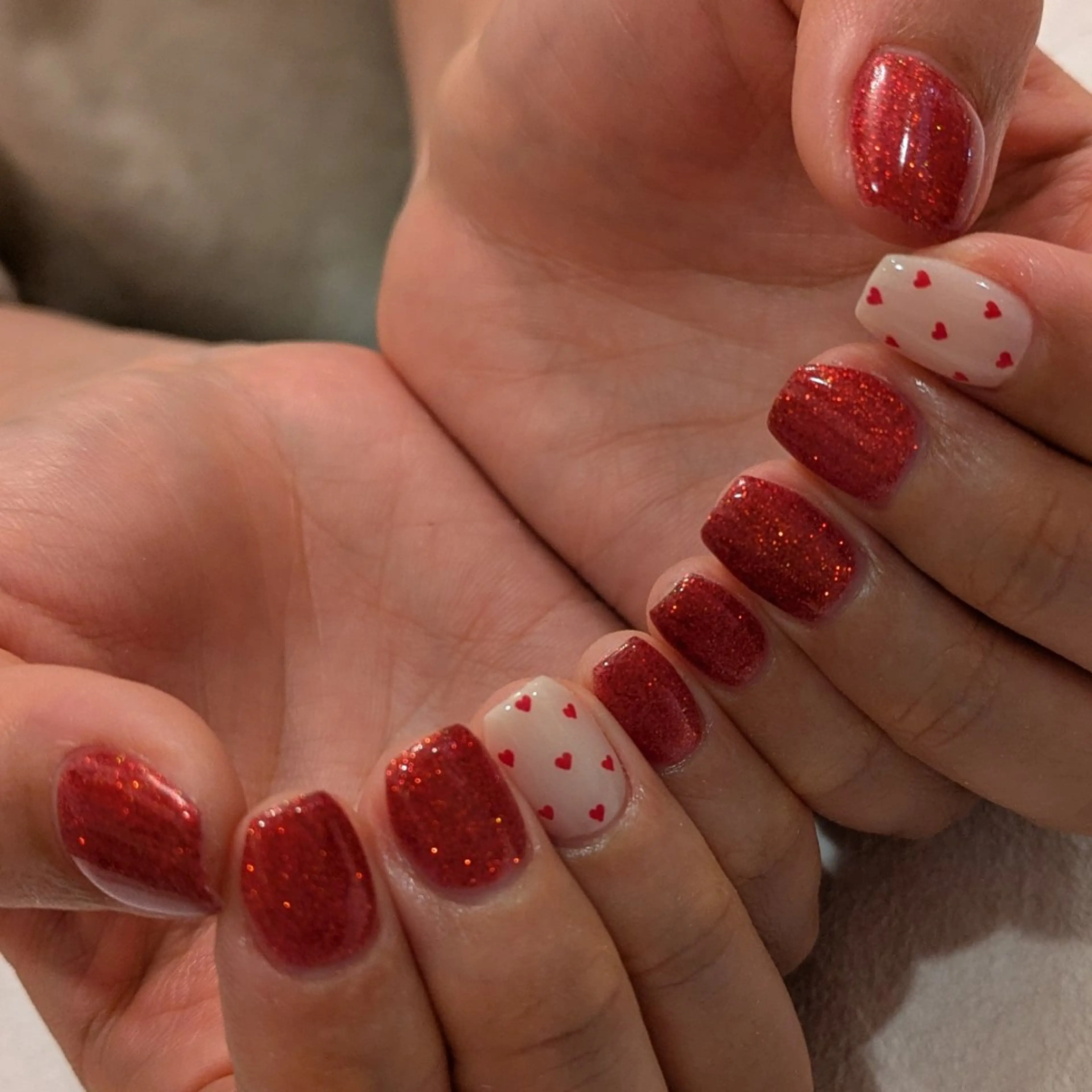 ネイル ハート ジェヌインネイル 河内のネイルデザイン