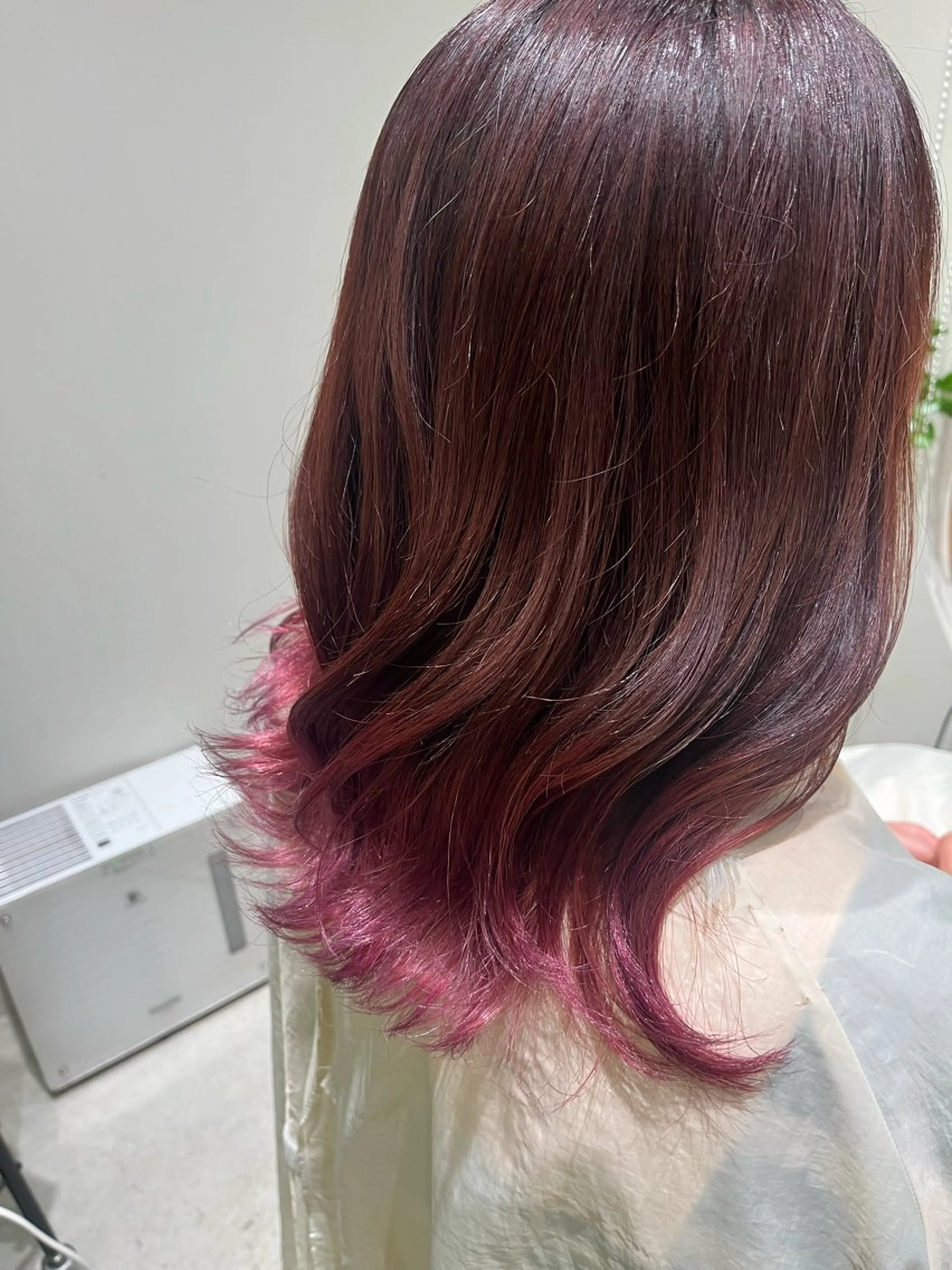 セミロング ramphy 加藤 美羽のヘアスタイル