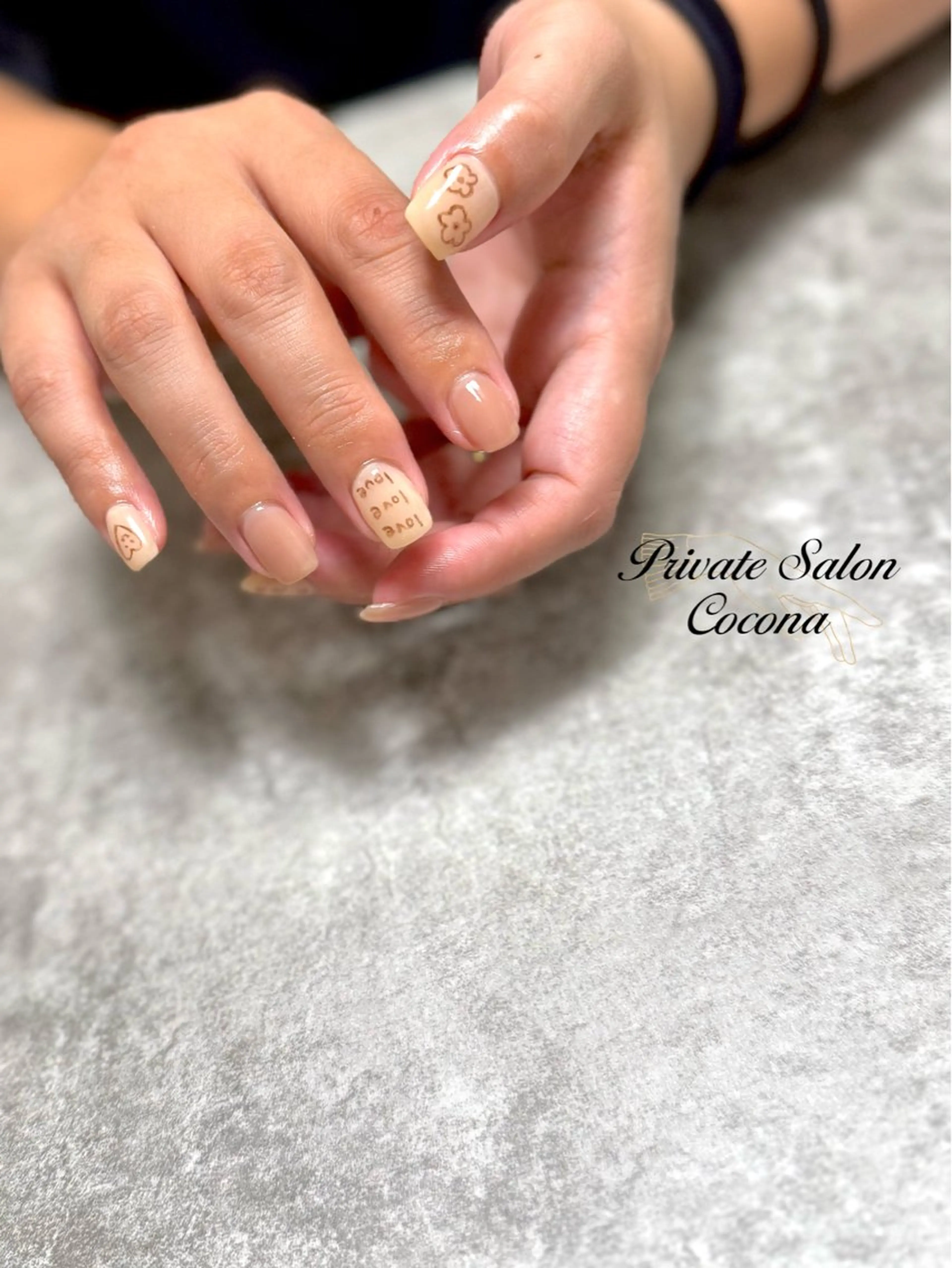 ネイル ハンドネイル プライベートサロン nailcoconaのネイルデザイン
