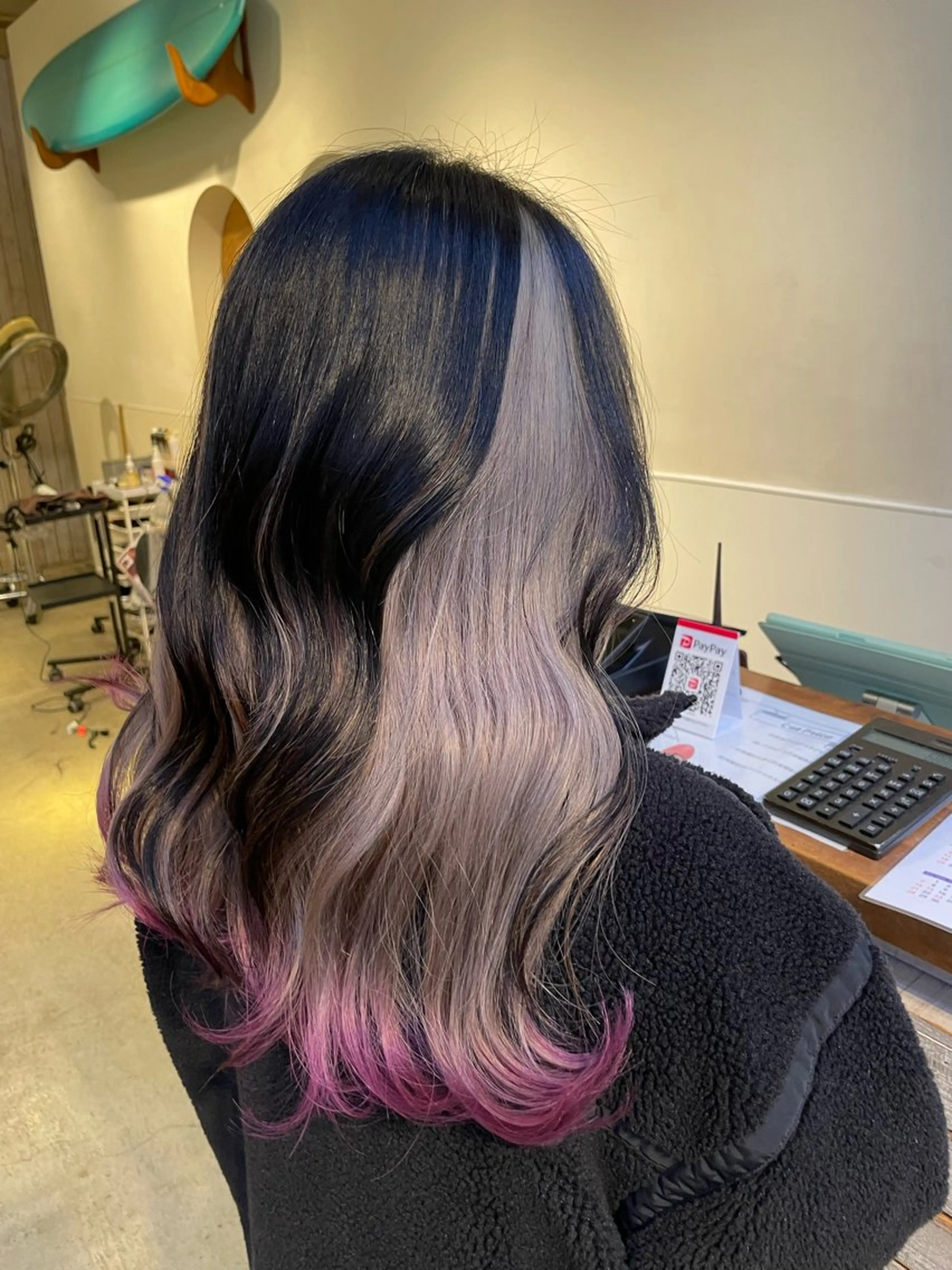 ロング カラー カット ヘアカラー トリートメント EARTH菊名店👾 ひらのすぐるのヘアスタイル