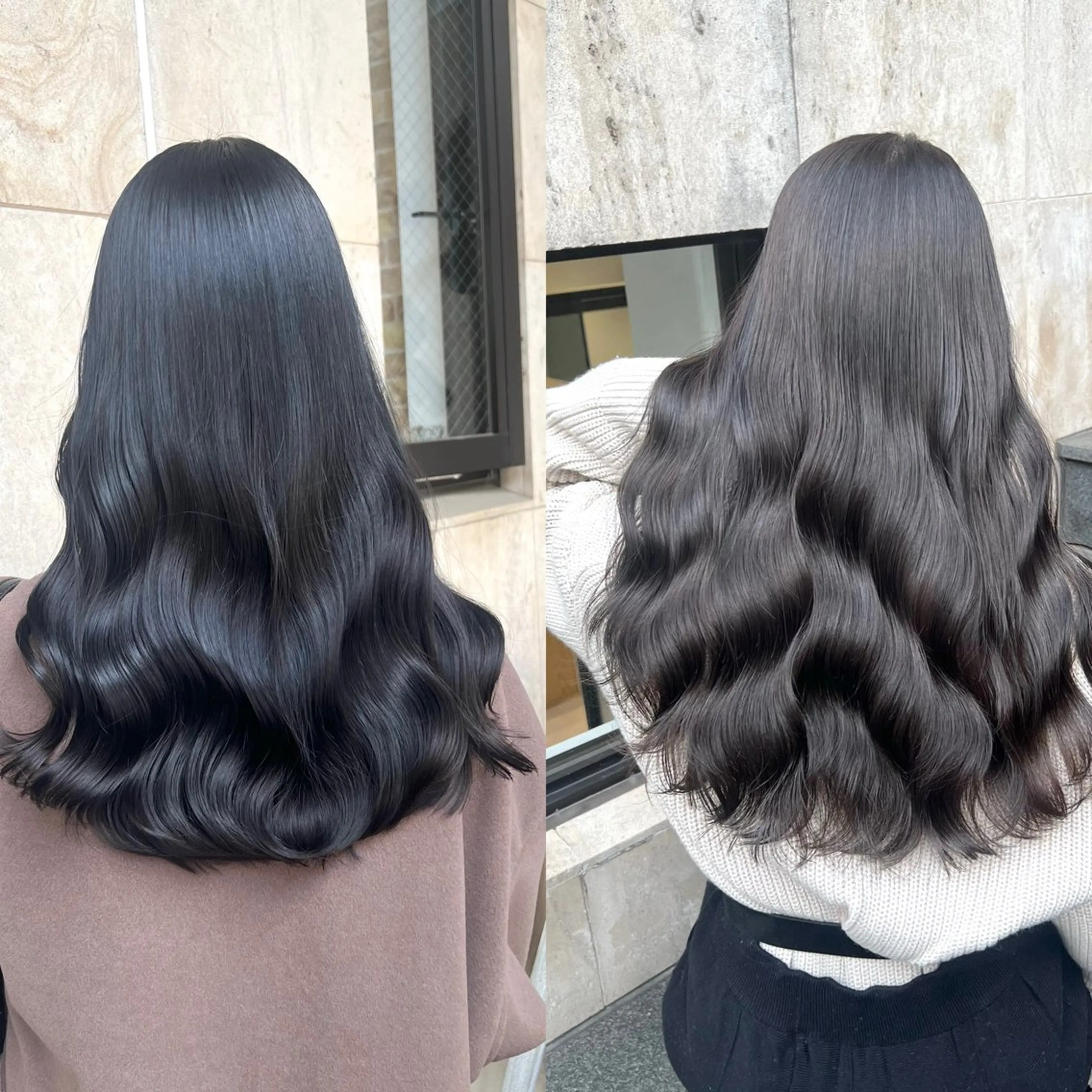ロング 髪質改善 韓国風ヘア ヘアカラー トリートメント 艶色&髪質改善 ✨ヨシムラユウシのヘアスタイル