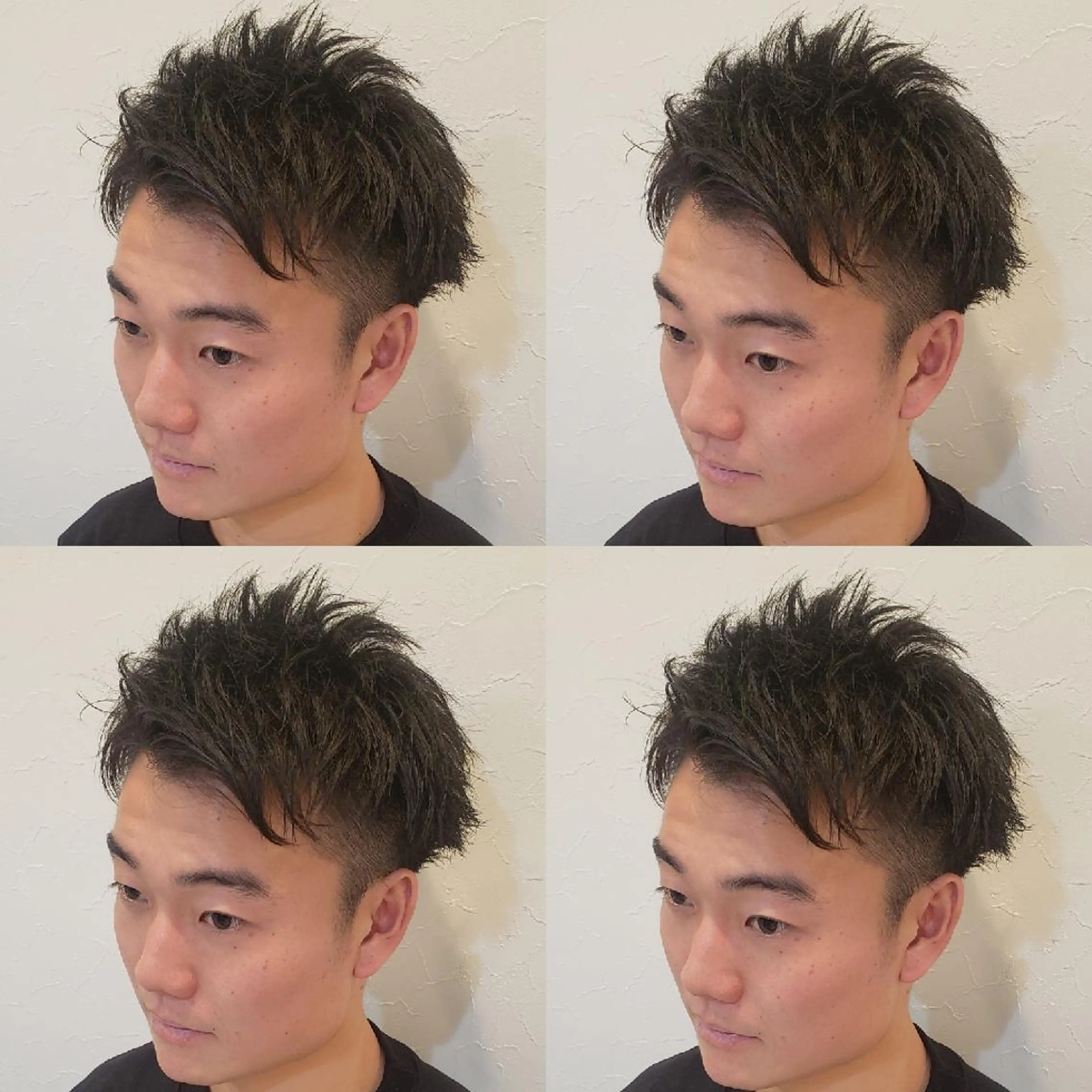 メンズ アップバング 【ただの天才 🎨】のヘアスタイル