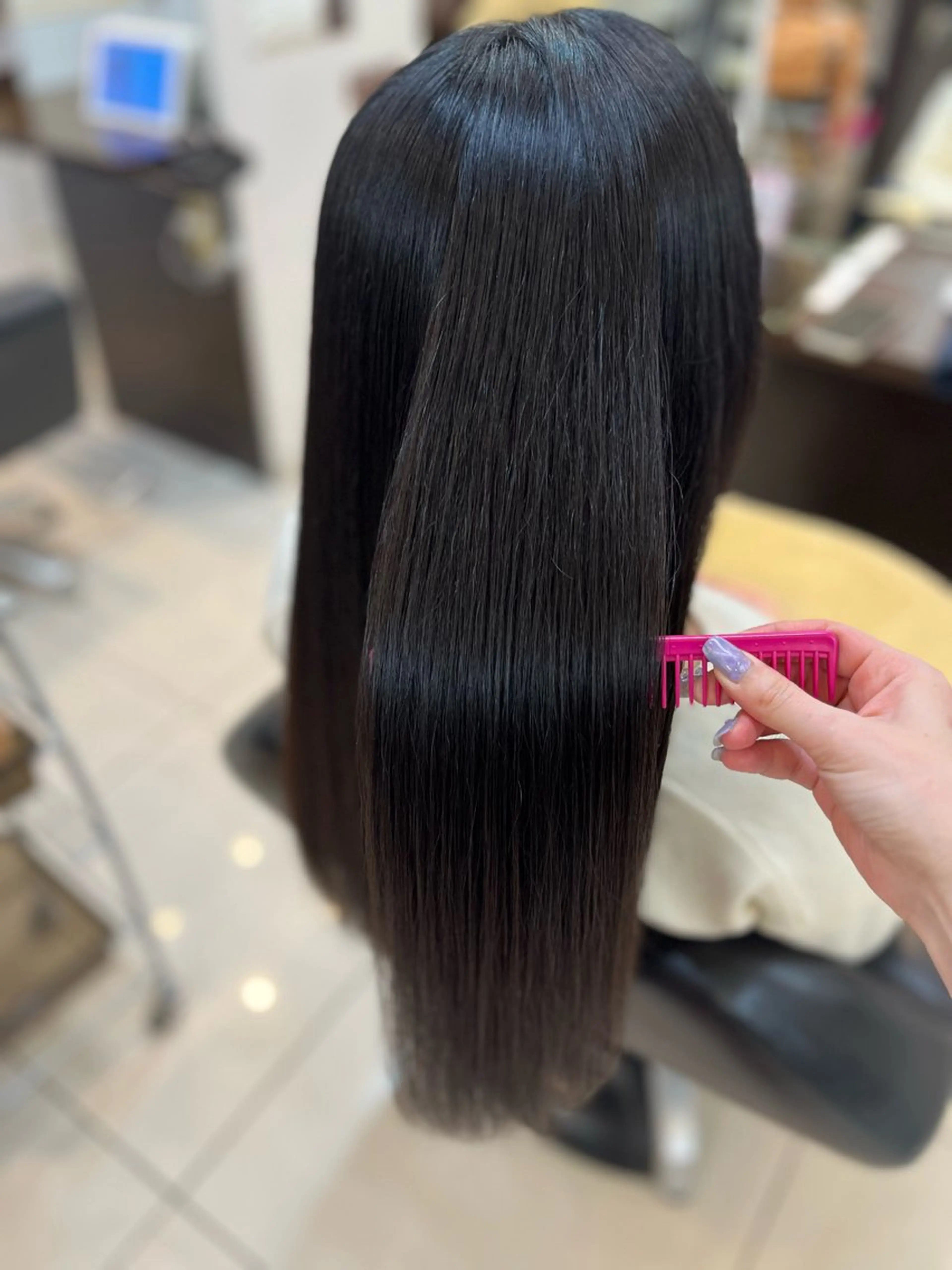 ロング パーマ トリートメント 🍒 SANA🍒のヘアスタイル