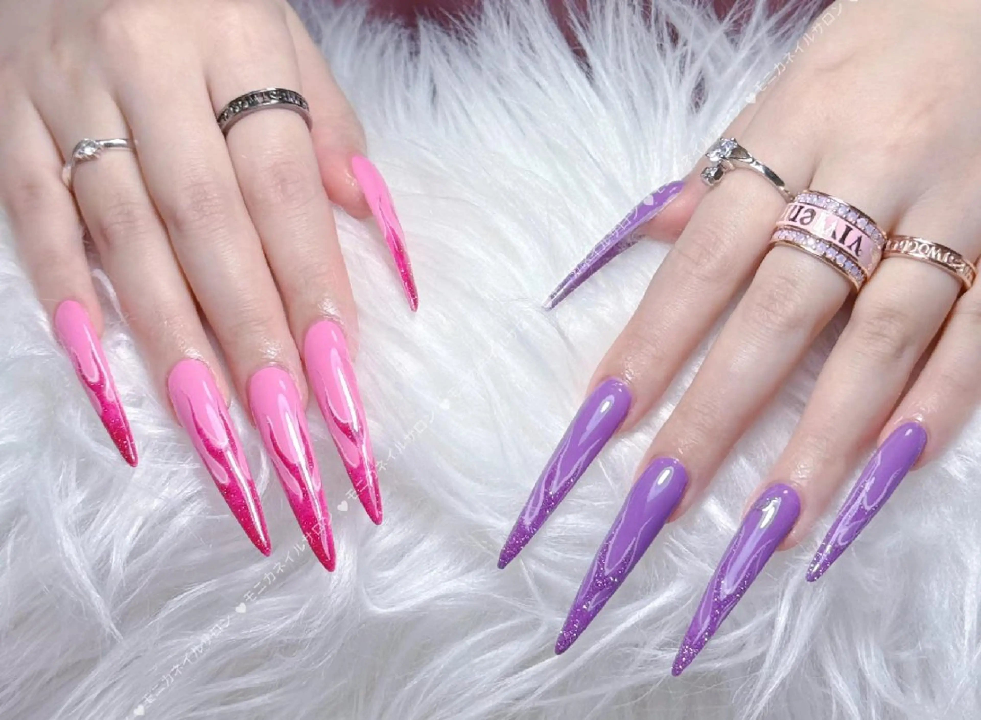 ネイル 小島 阿佑美のネイルデザイン