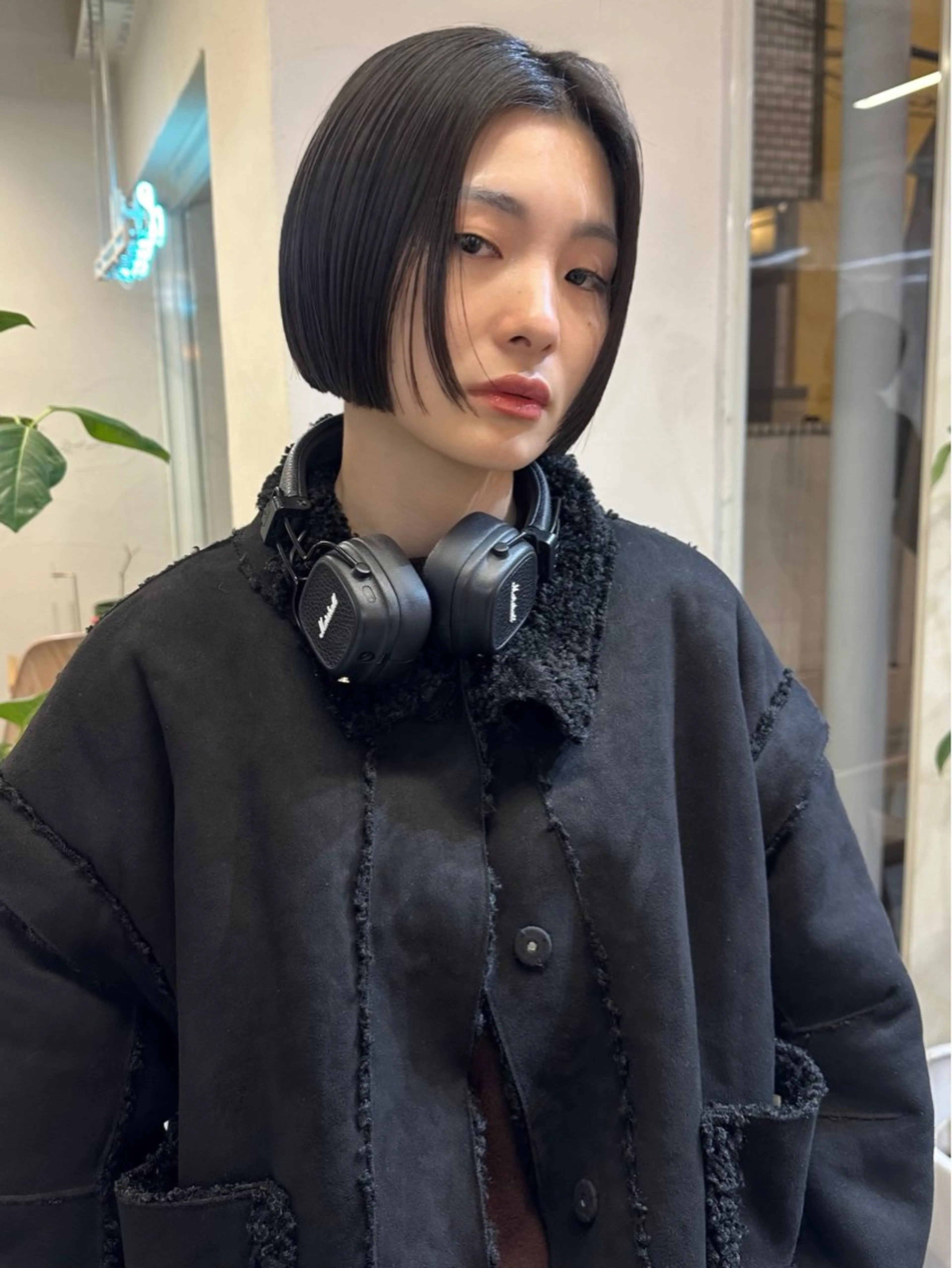 ショート カット 縮毛矯正 トリートメント ハイトーン×似合わせ 🌱中川慎之介のヘアスタイル