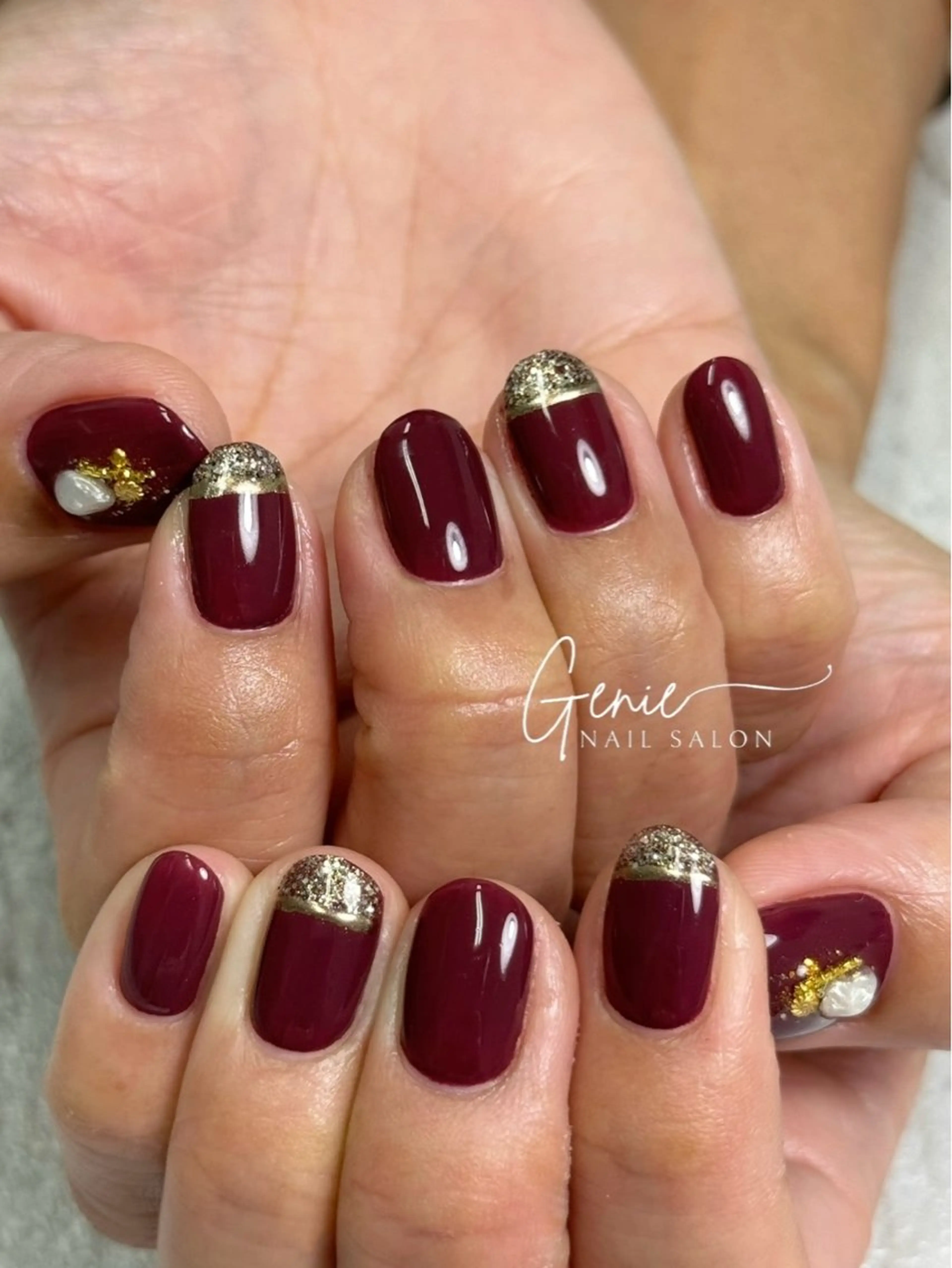ネイル ニュアンスネイル ハンドネイル Nail salon Genieのネイルデザイン