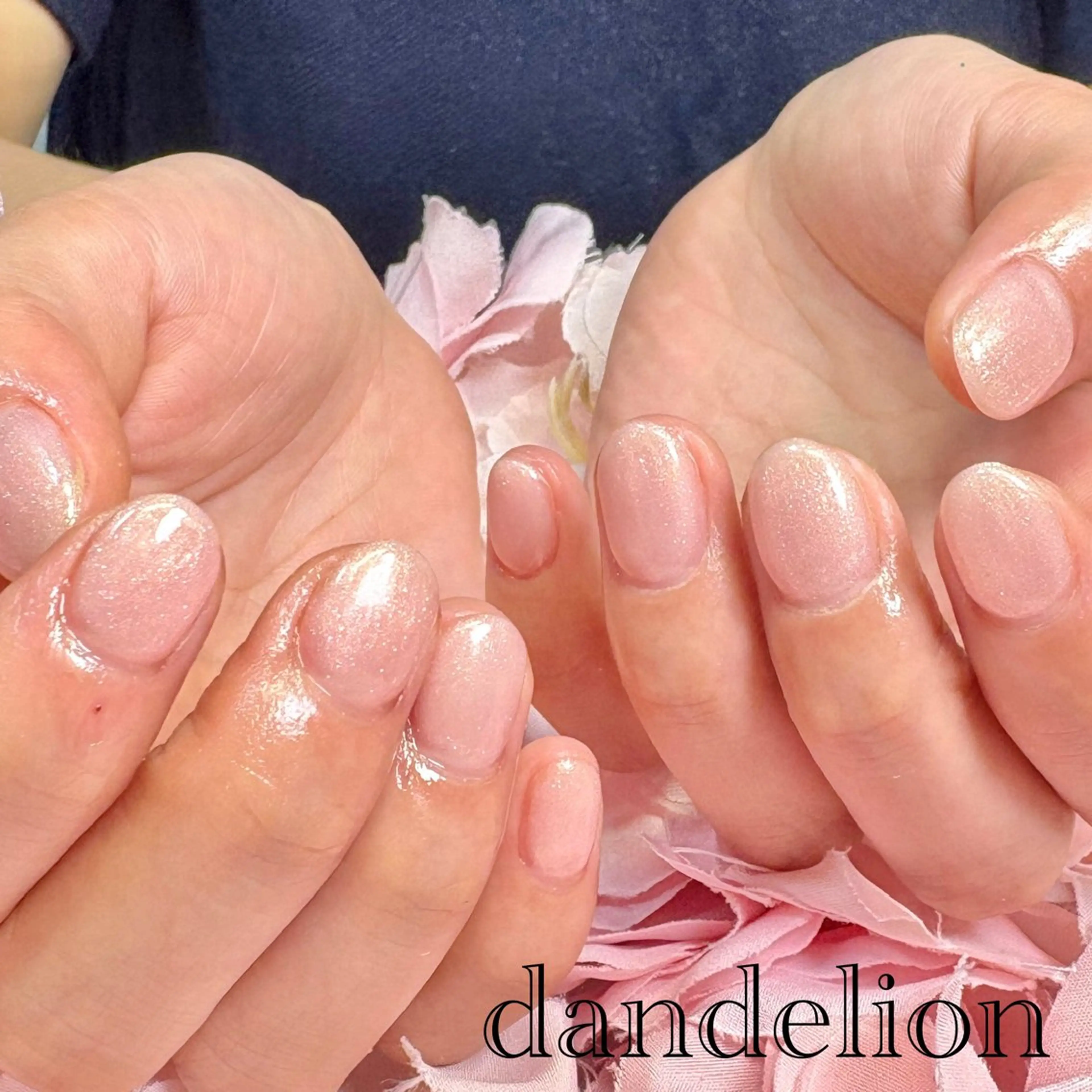 ネイル ハンドネイル ハンドケア dandelion ダンデライオンのネイルデザイン