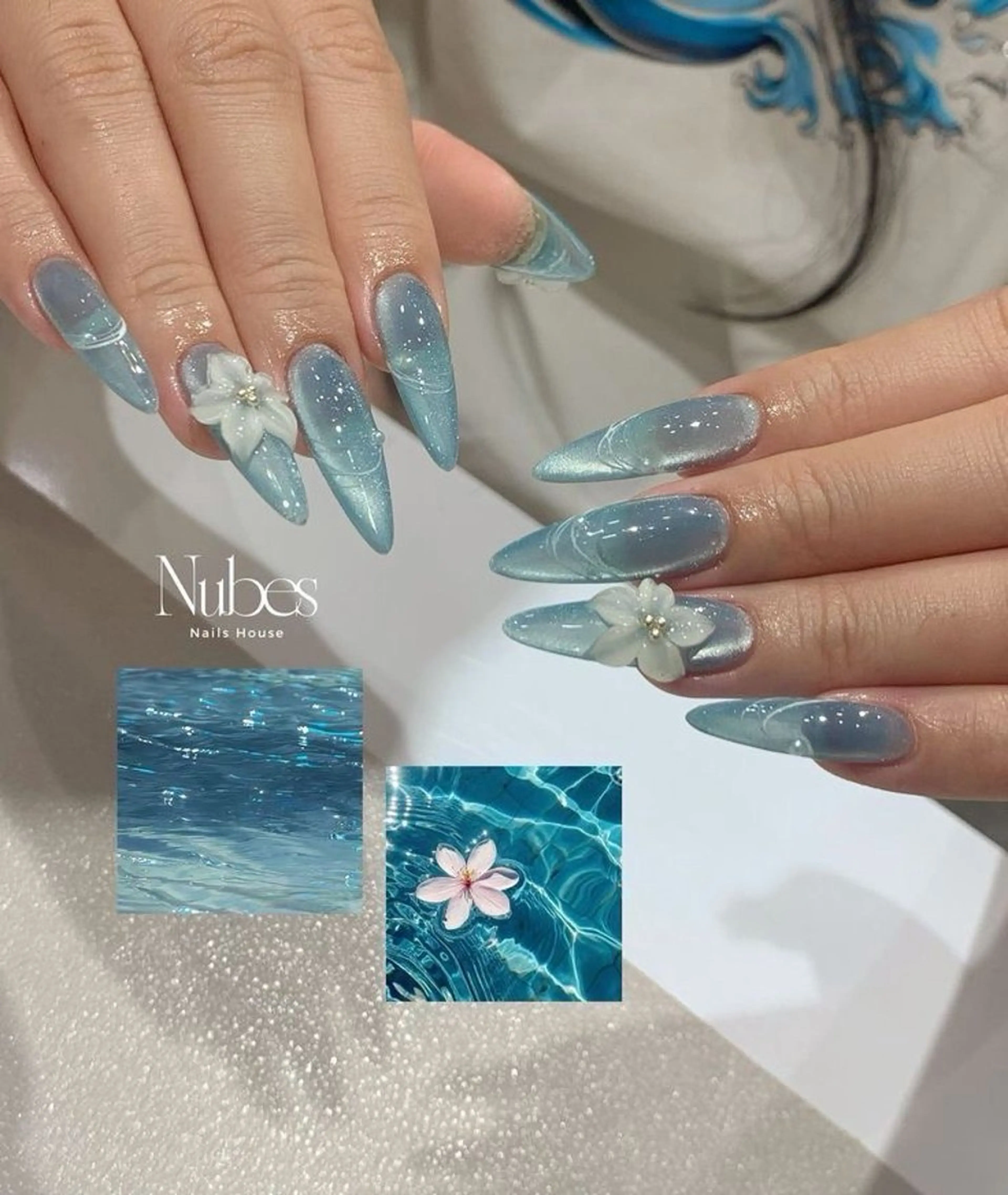 ネイル チークネイル フットネイル フレンチネイル グラデーション 韓国ネイル Yuki nail staffのネイルデザイン