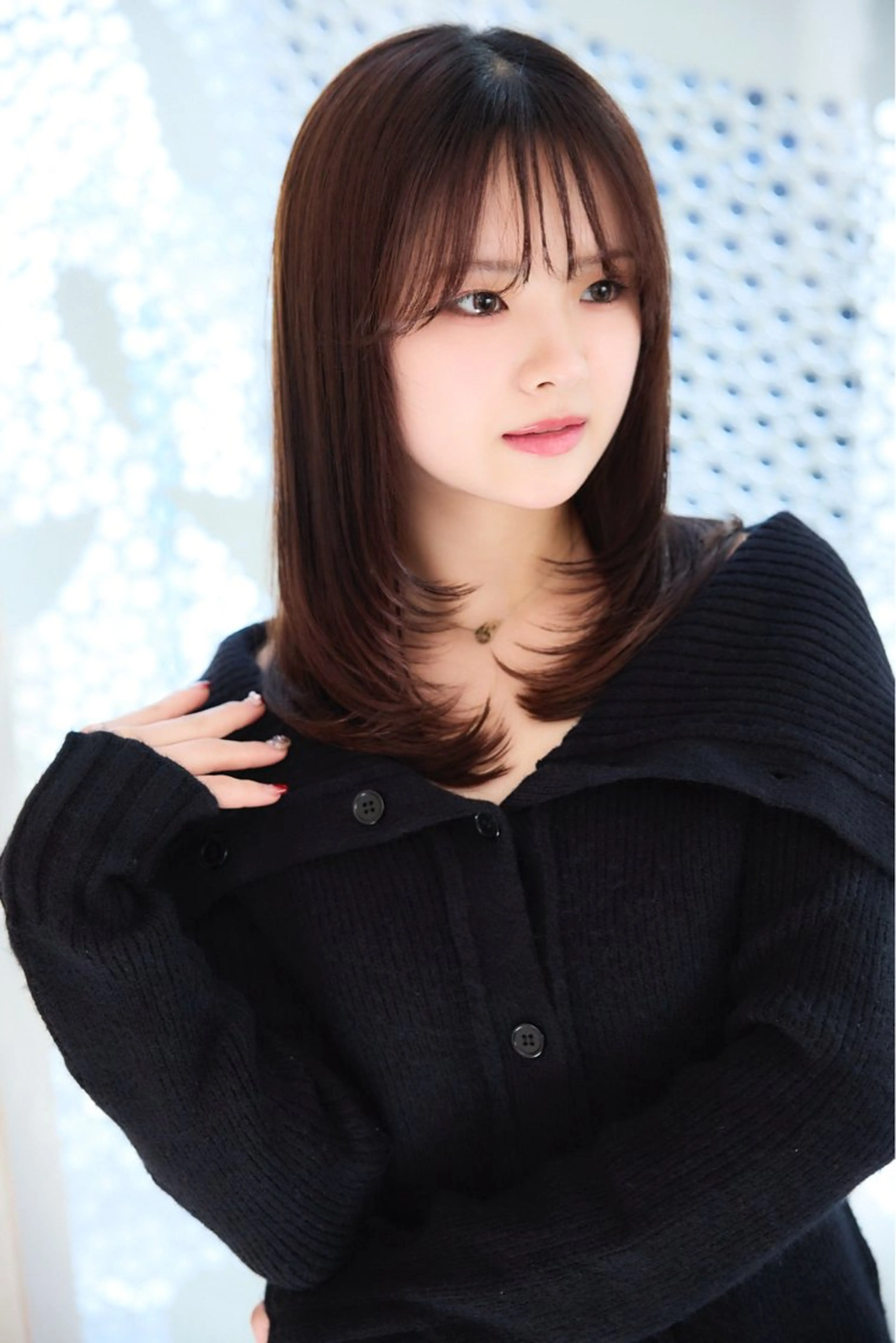 ロング カラー ヘアアレンジ レイヤーカット 中嶋偲月🌙 艶カラー/縮毛矯正のヘアスタイル