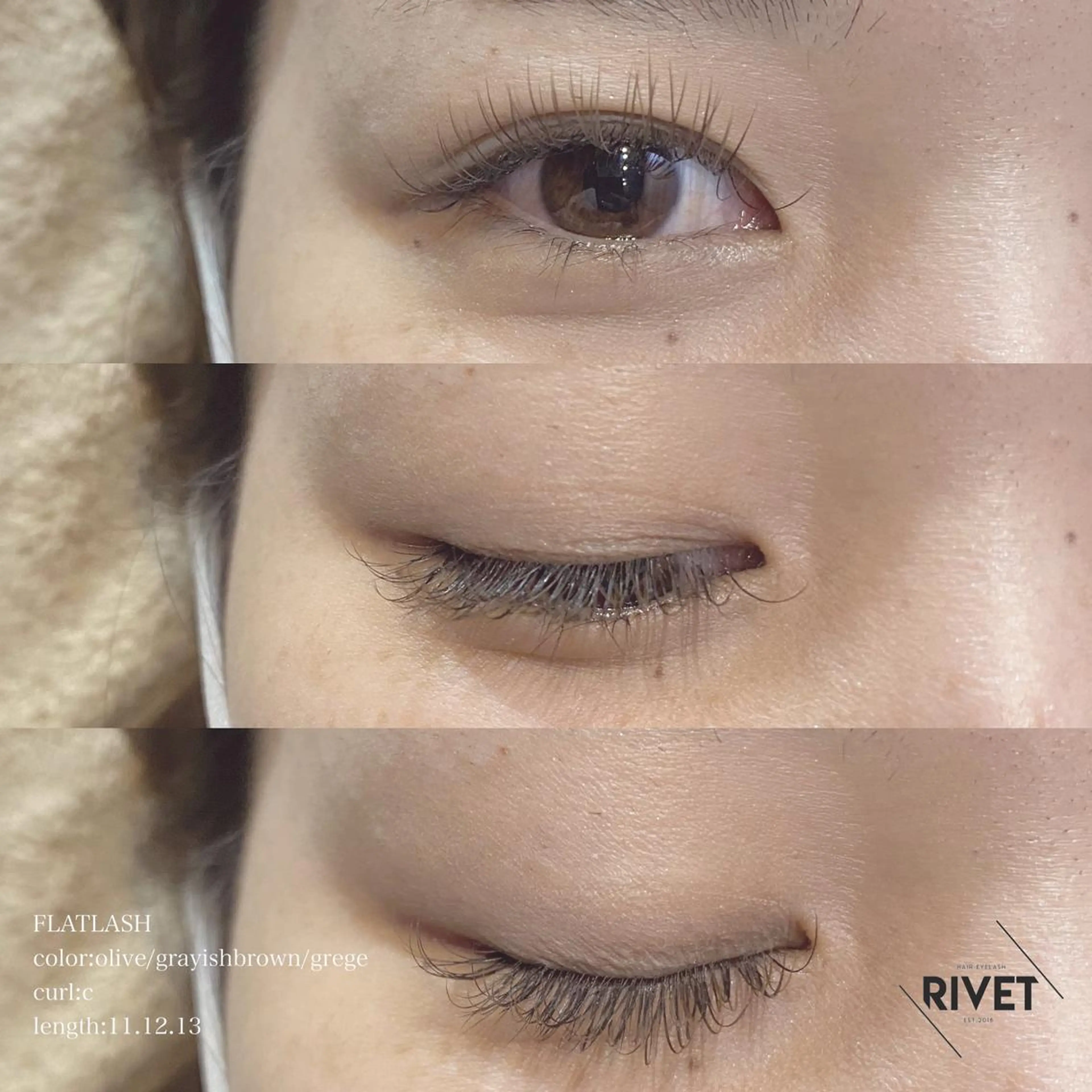 フラットラッシュ 120本までの写真