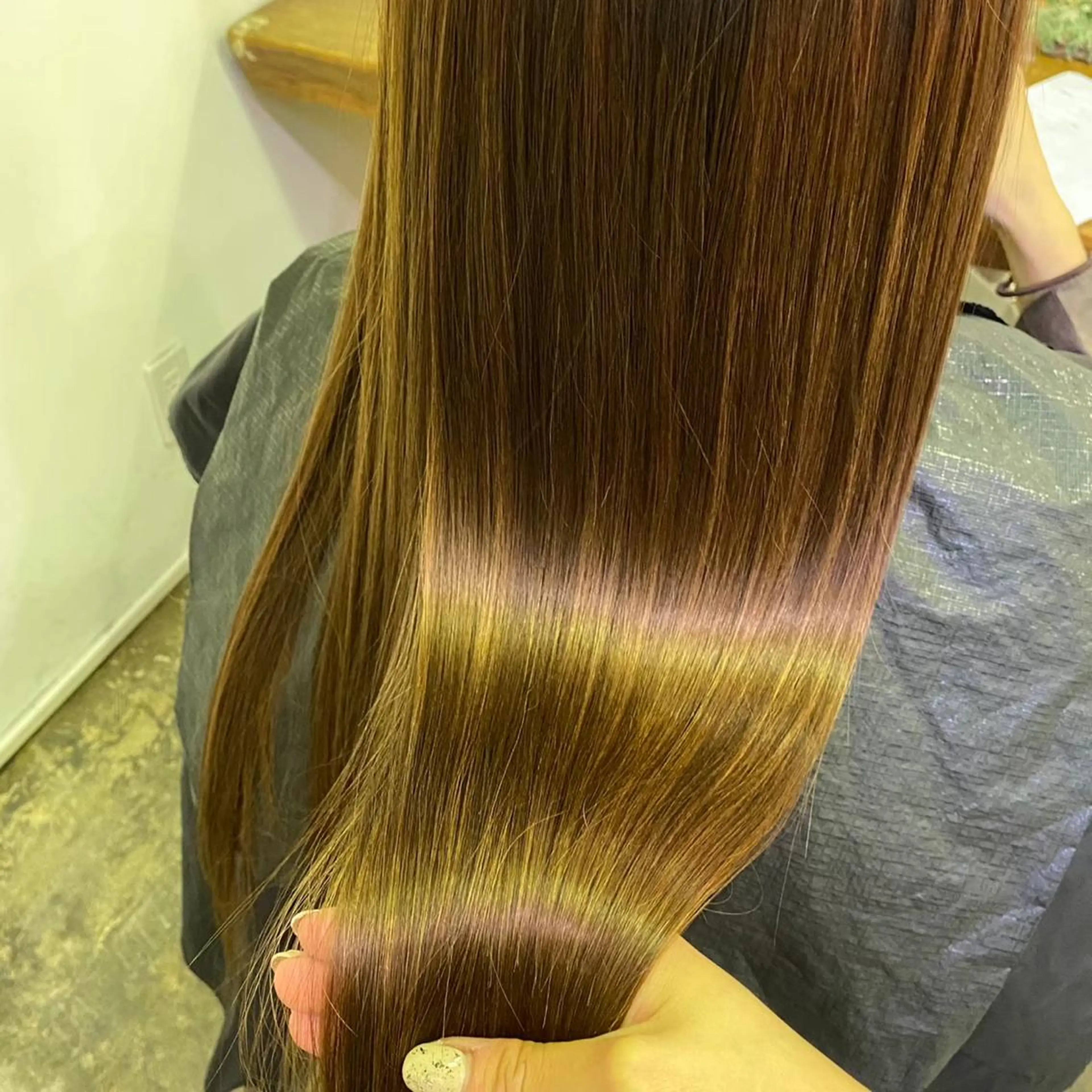 「髪にドラマを。」✨髪質改善ストレート✨＋似合わせカット＋内部修復トリートメント✨の写真