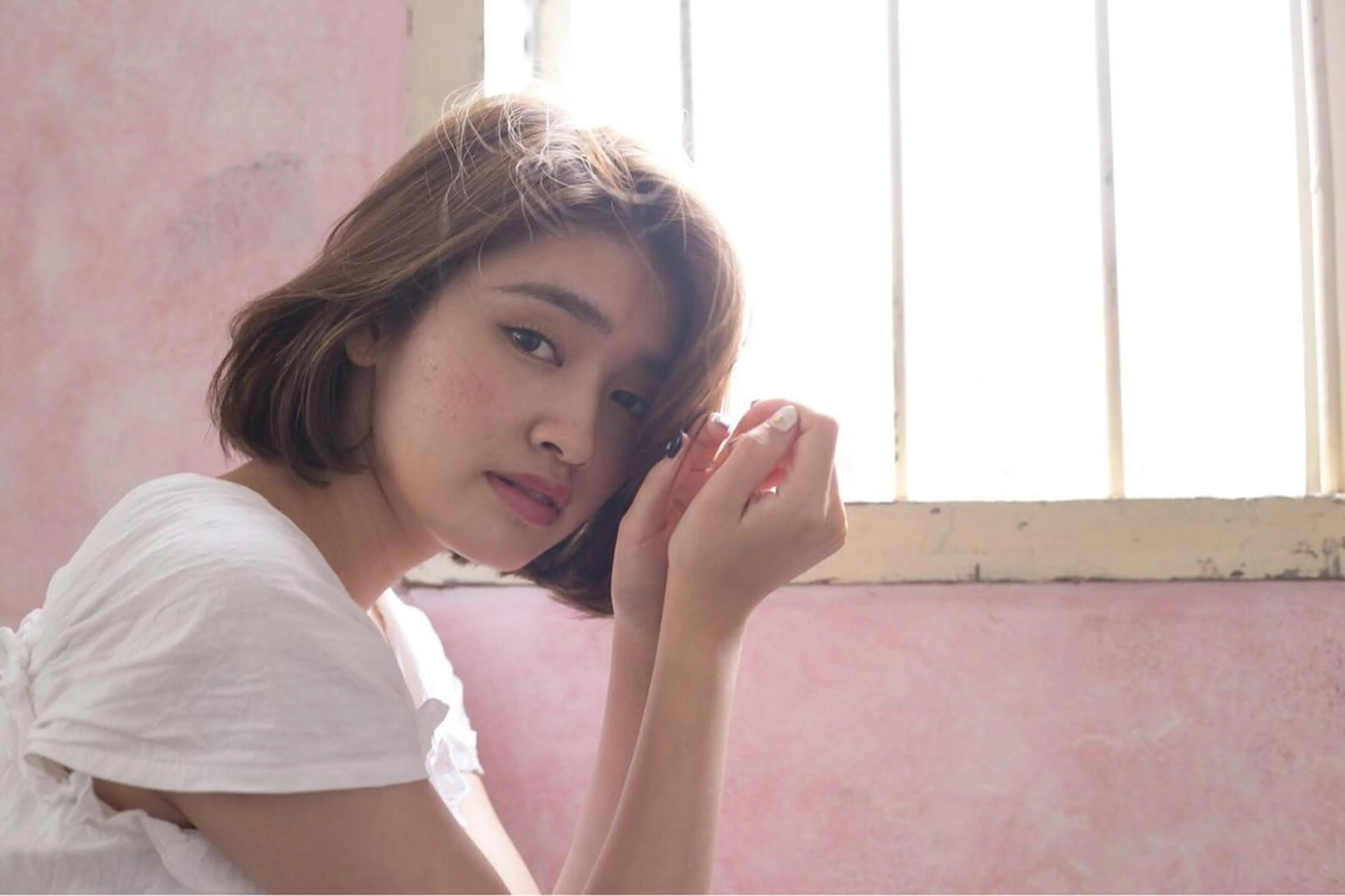 ミディアム 似合わせ艶髪カラー ❤️ハダユミのヘアスタイル