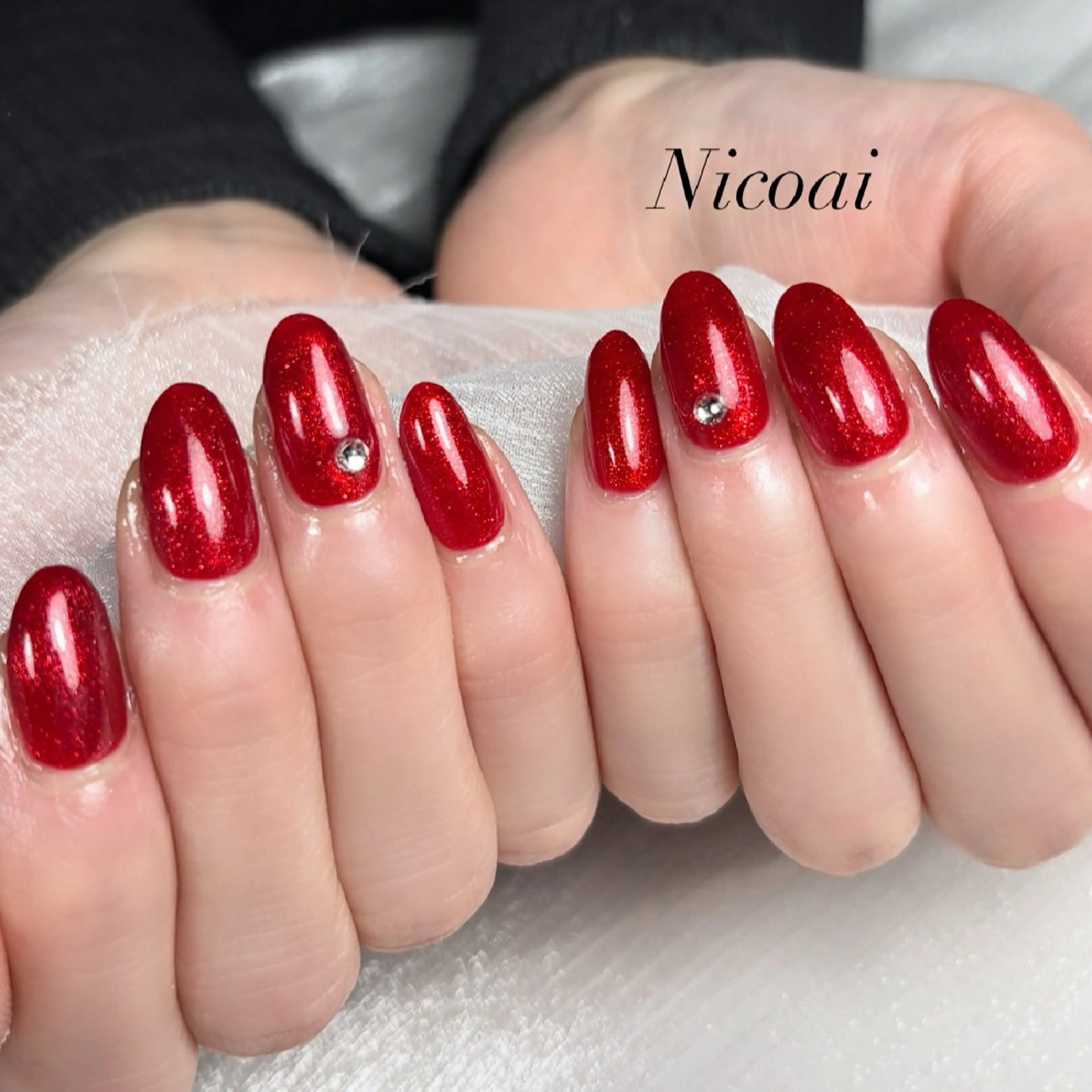 ネイル ワンカラーネイル NailSalon Nicoaiのネイルデザイン