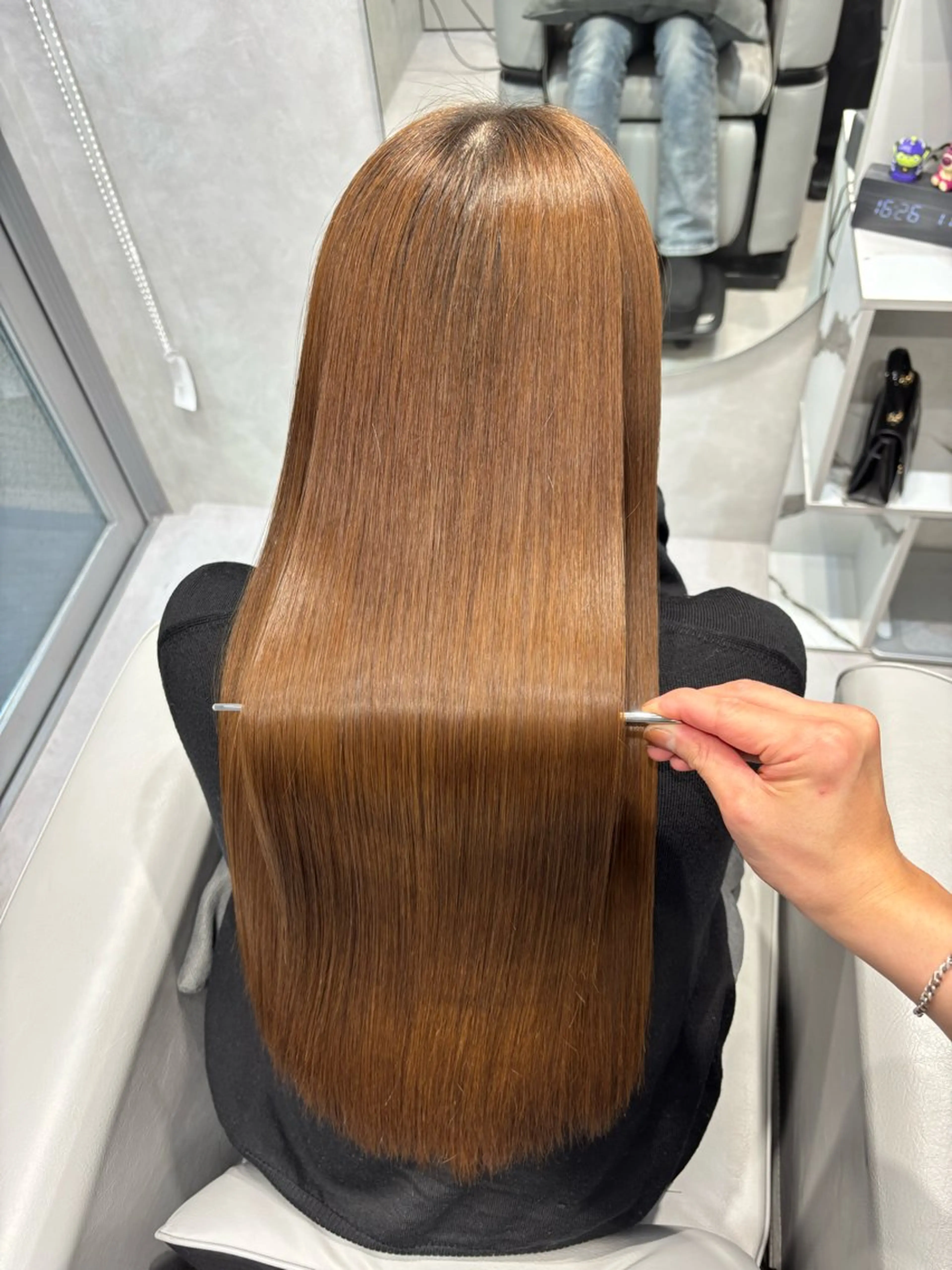 ロング 縮毛矯正 トリートメント 友人Yuto 美髪矯正（縮毛矯正）のヘアスタイル