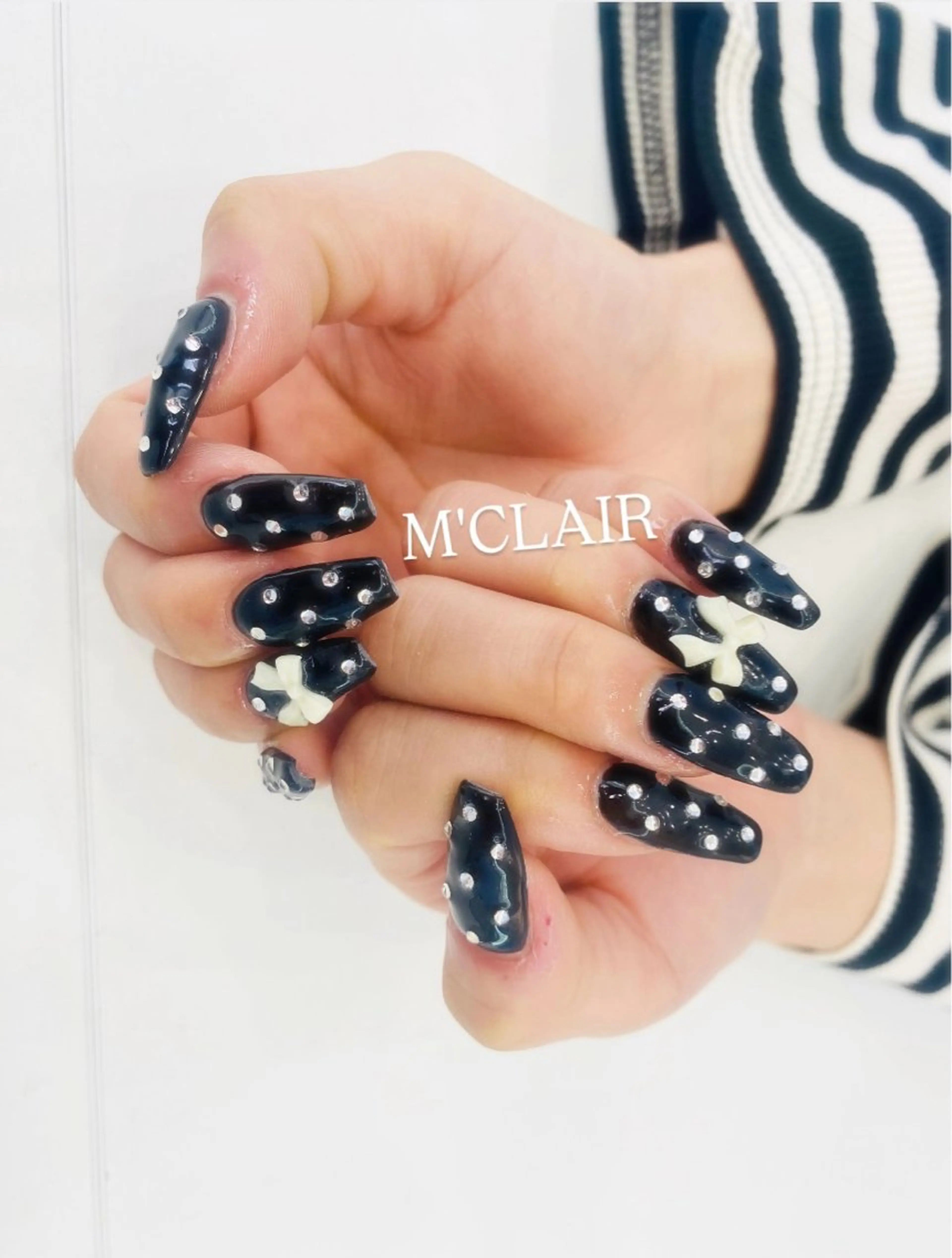 ネイル ワンカラーネイル ネイルチップ M'CLAIR makikoのネイルデザイン